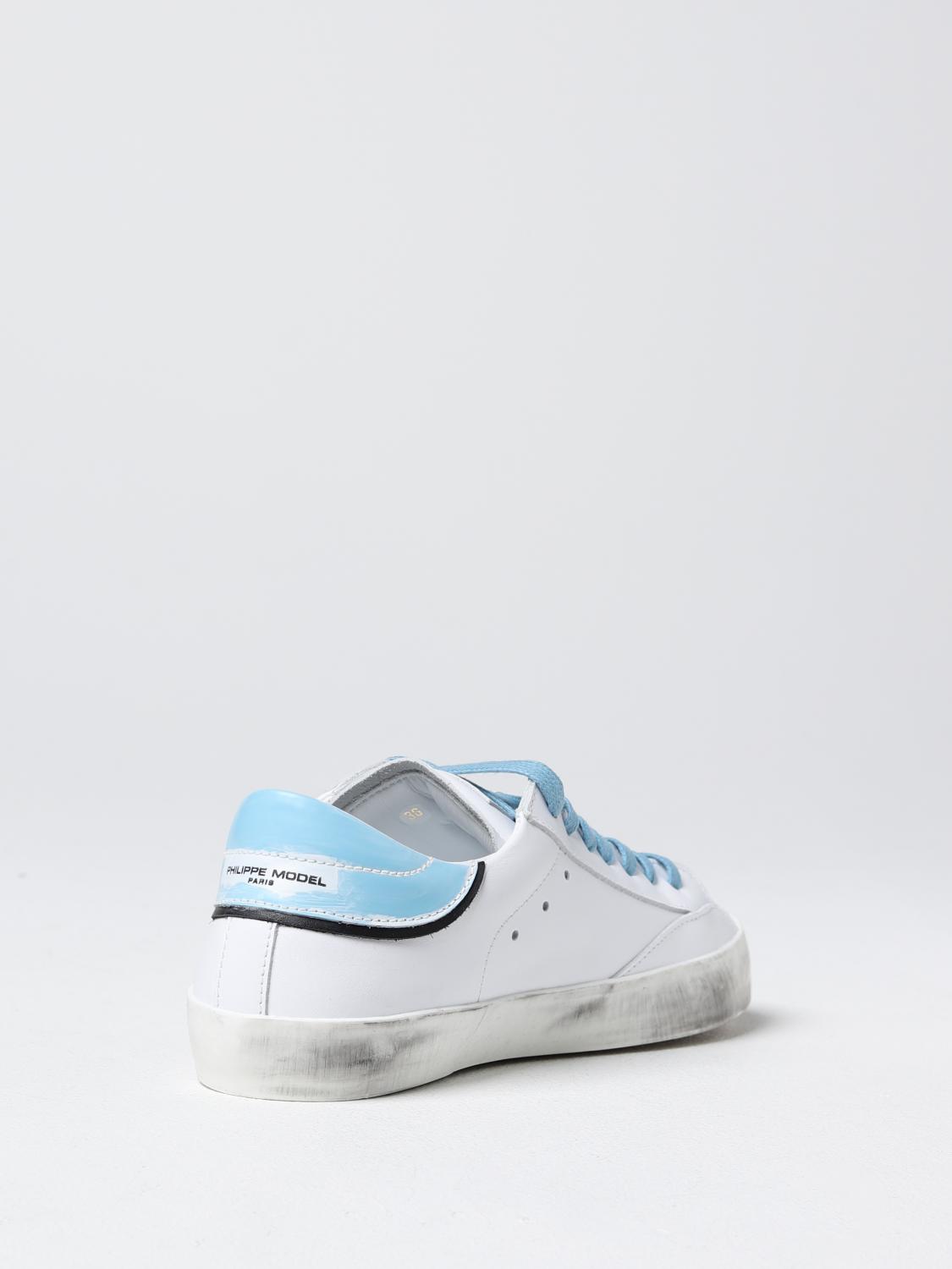 PHILIPPE MODEL JUNIOR ZAPATILLAS: Zapatos niños Philippe Model Junior, Blanco - Img 3