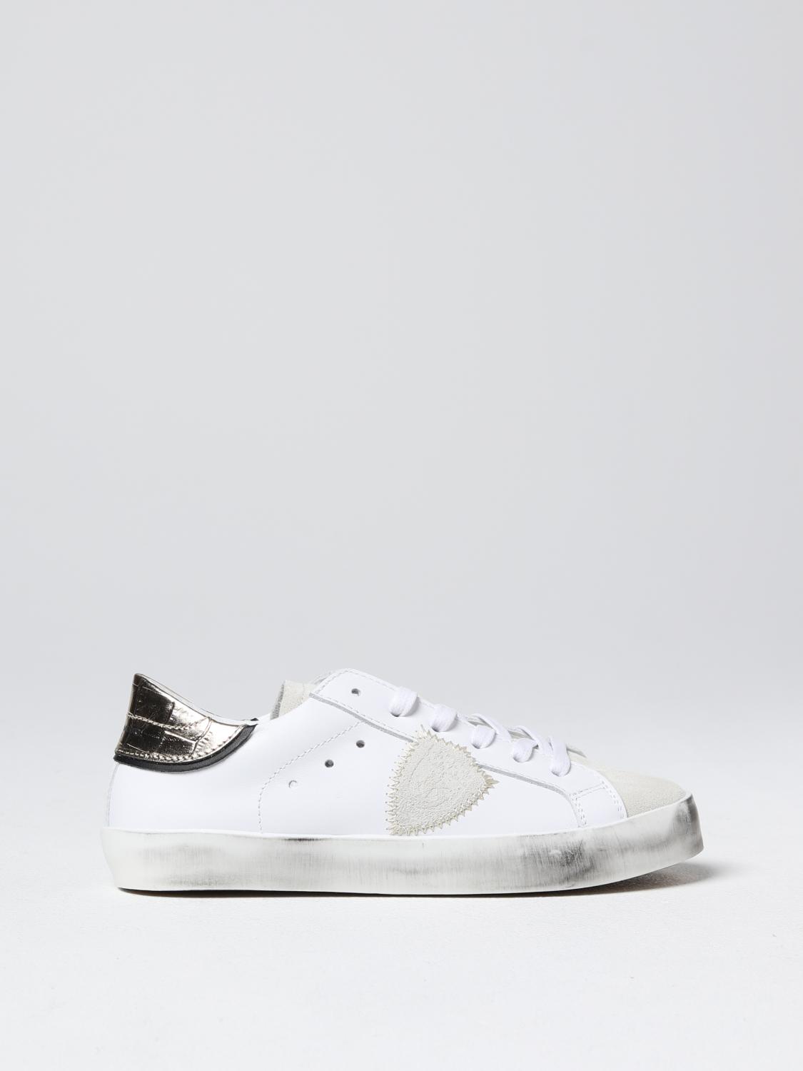 PHILIPPE MODEL JUNIOR ZAPATILLAS: Zapatos niños Philippe Model Junior, Blanco - Img 1