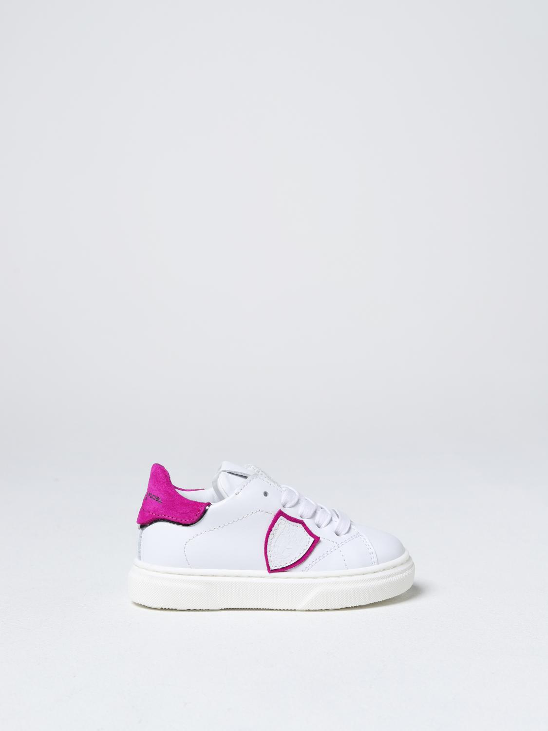 PHILIPPE MODEL JUNIOR ZAPATOS: Zapatos niños Philippe Model Junior, Blanco - Img 1