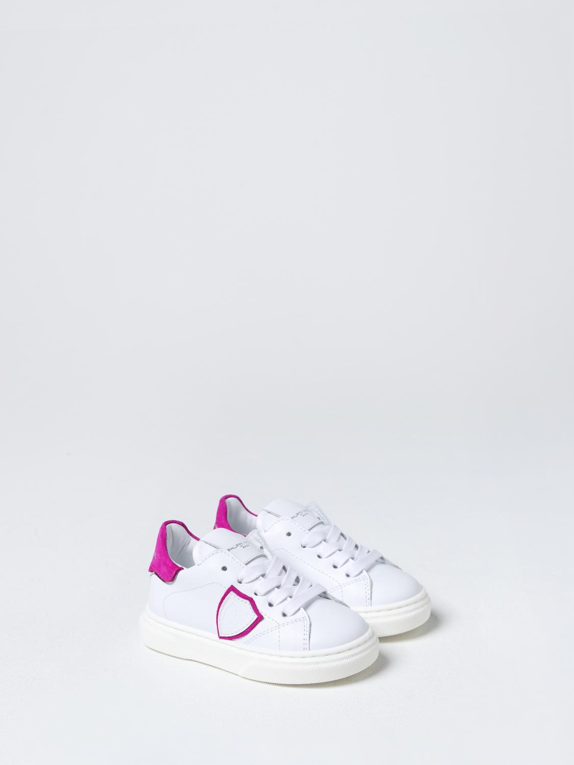 PHILIPPE MODEL JUNIOR ZAPATOS: Zapatos niños Philippe Model Junior, Blanco - Img 2