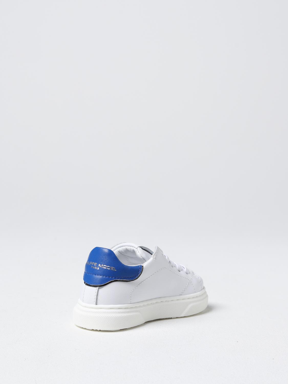 PHILIPPE MODEL JUNIOR SCHUHE: Schuhe kinder Philippe Model Junior, Weiss 1 - Img 3