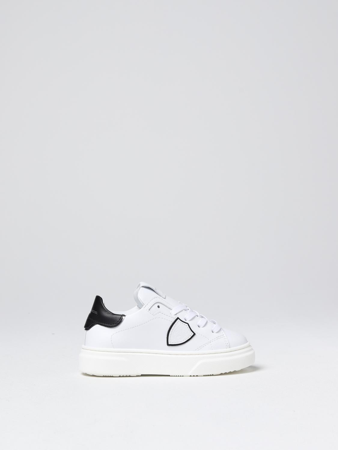 PHILIPPE MODEL JUNIOR SCHUHE: Schuhe kinder Philippe Model Junior, Weiss 2 - Img 1