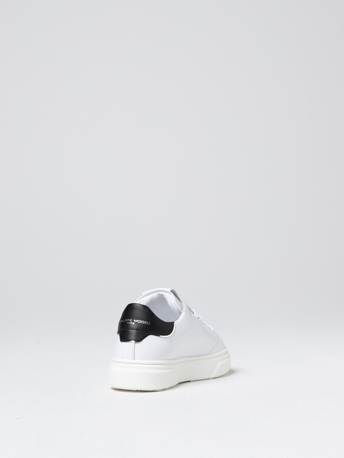 PHILIPPE MODEL JUNIOR SCHUHE: Schuhe kinder Philippe Model Junior, Weiss 2 - Img 3