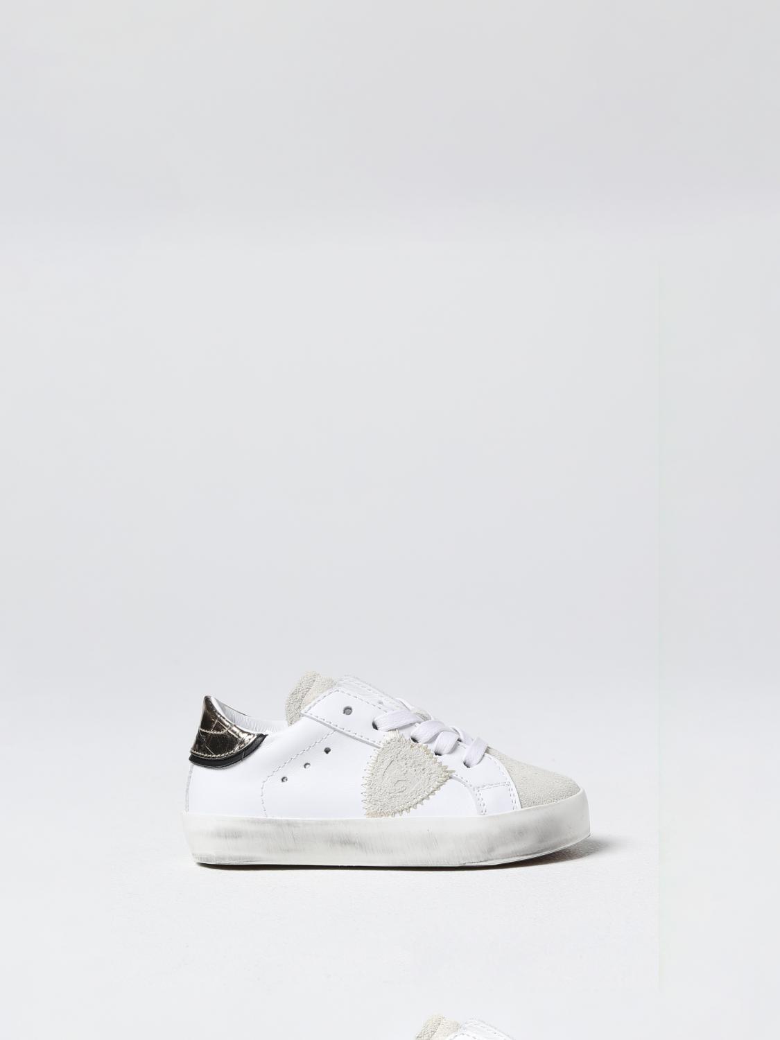 PHILIPPE MODEL JUNIOR ZAPATOS: Zapatos niños Philippe Model Junior, Blanco - Img 1