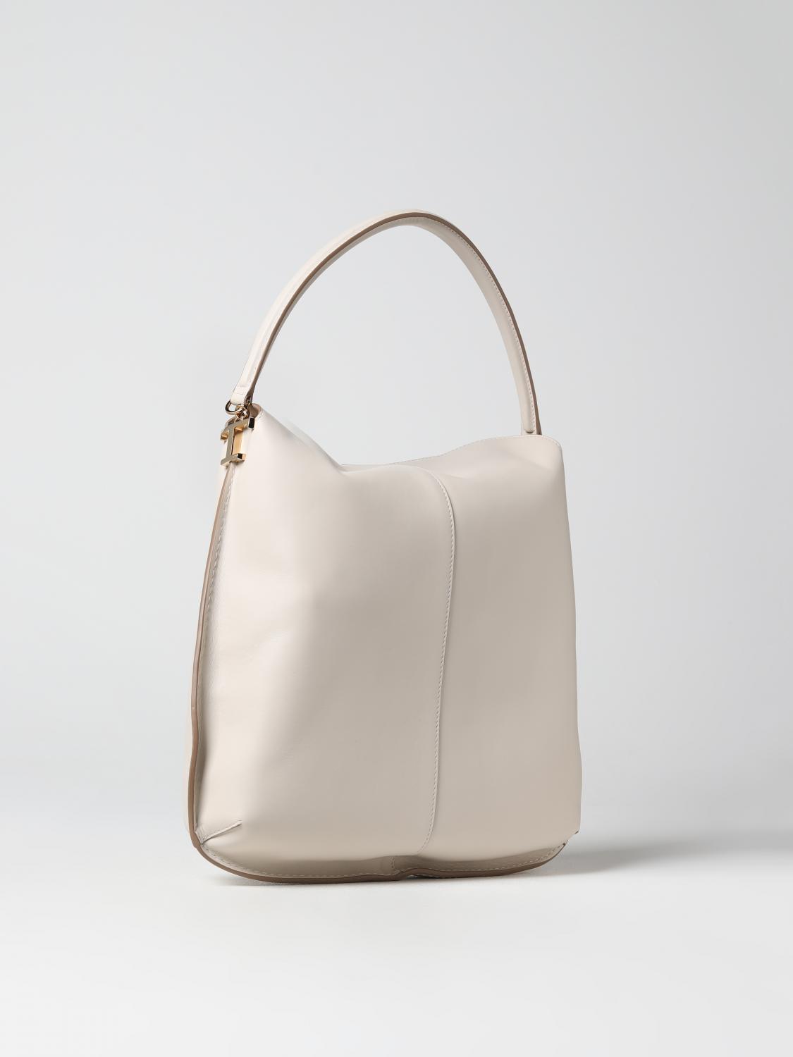 TOD'S BORSA A SPALLA: Borsa Tod's in pelle liscia, Beige - Img 2