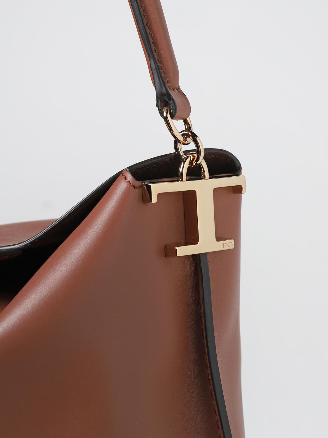TOD'S BOLSO DE HOMBRO: Bandolera mujer Tod's, Marrón - Img 3