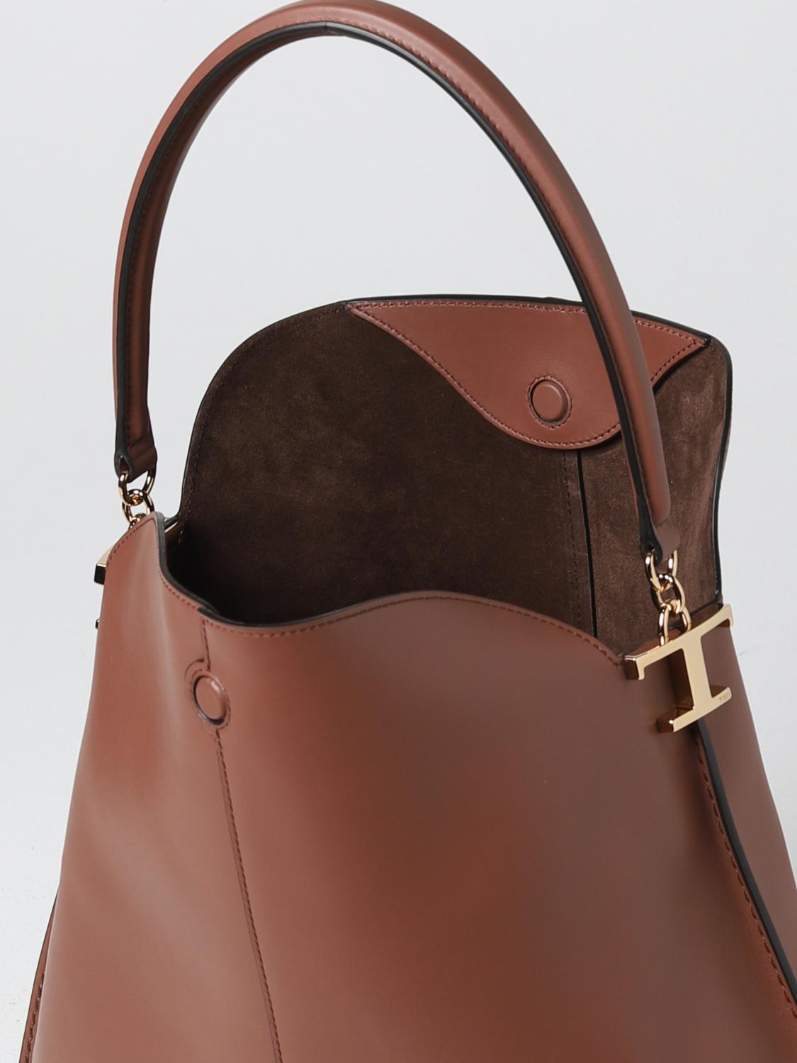 TOD'S BOLSO DE HOMBRO: Bandolera mujer Tod's, Marrón - Img 4