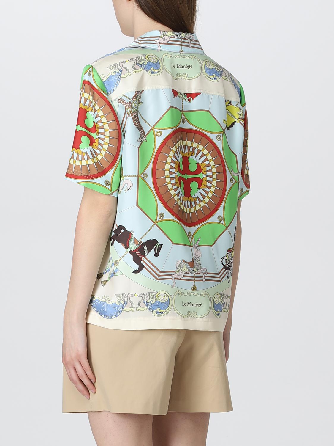 TORY BURCH HEMDBLUSE: Hemdbluse damen Tory Burch, Bunt - Img 2