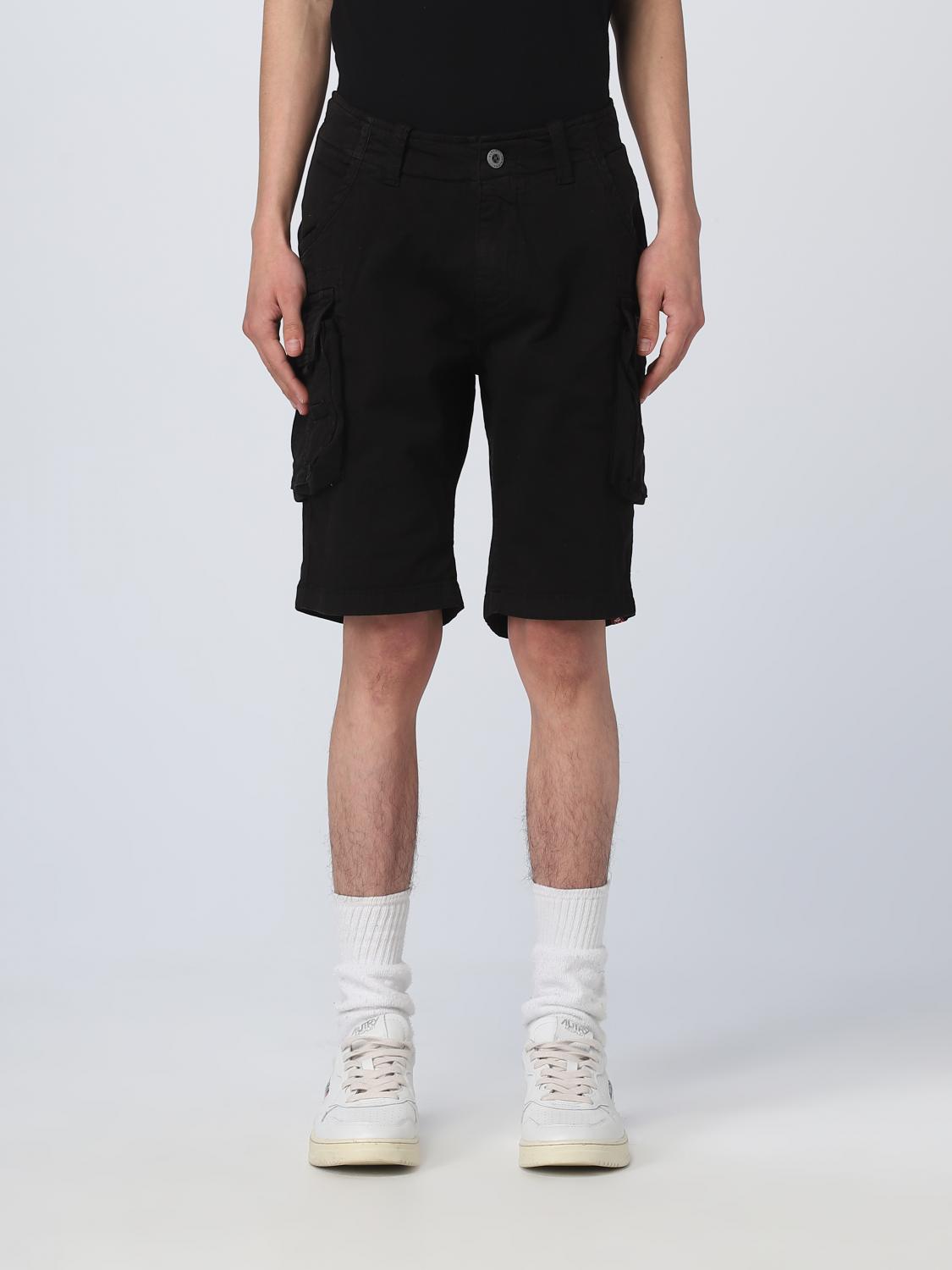 ALPHA INDUSTRIES SHORTS: Short men Alpha Industries, Black - Img 1