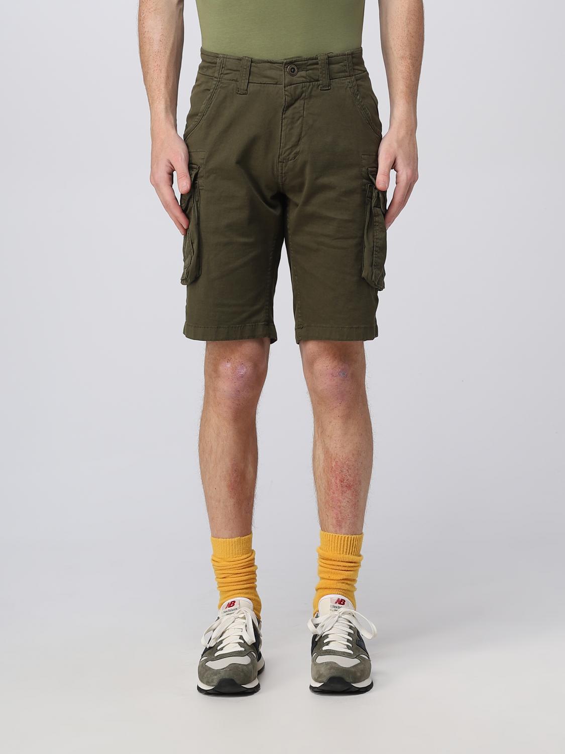 ALPHA INDUSTRIES SHORTS: Short men Alpha Industries, Green - Img 1
