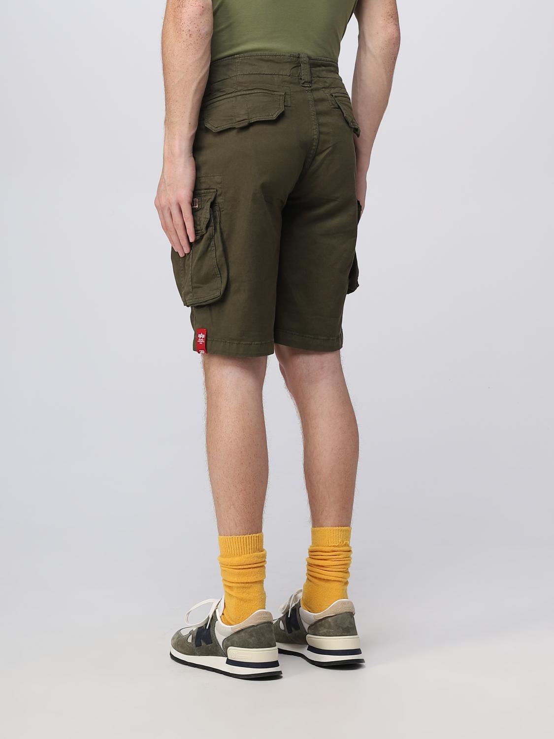 ALPHA INDUSTRIES SHORTS: Short men Alpha Industries, Green - Img 2