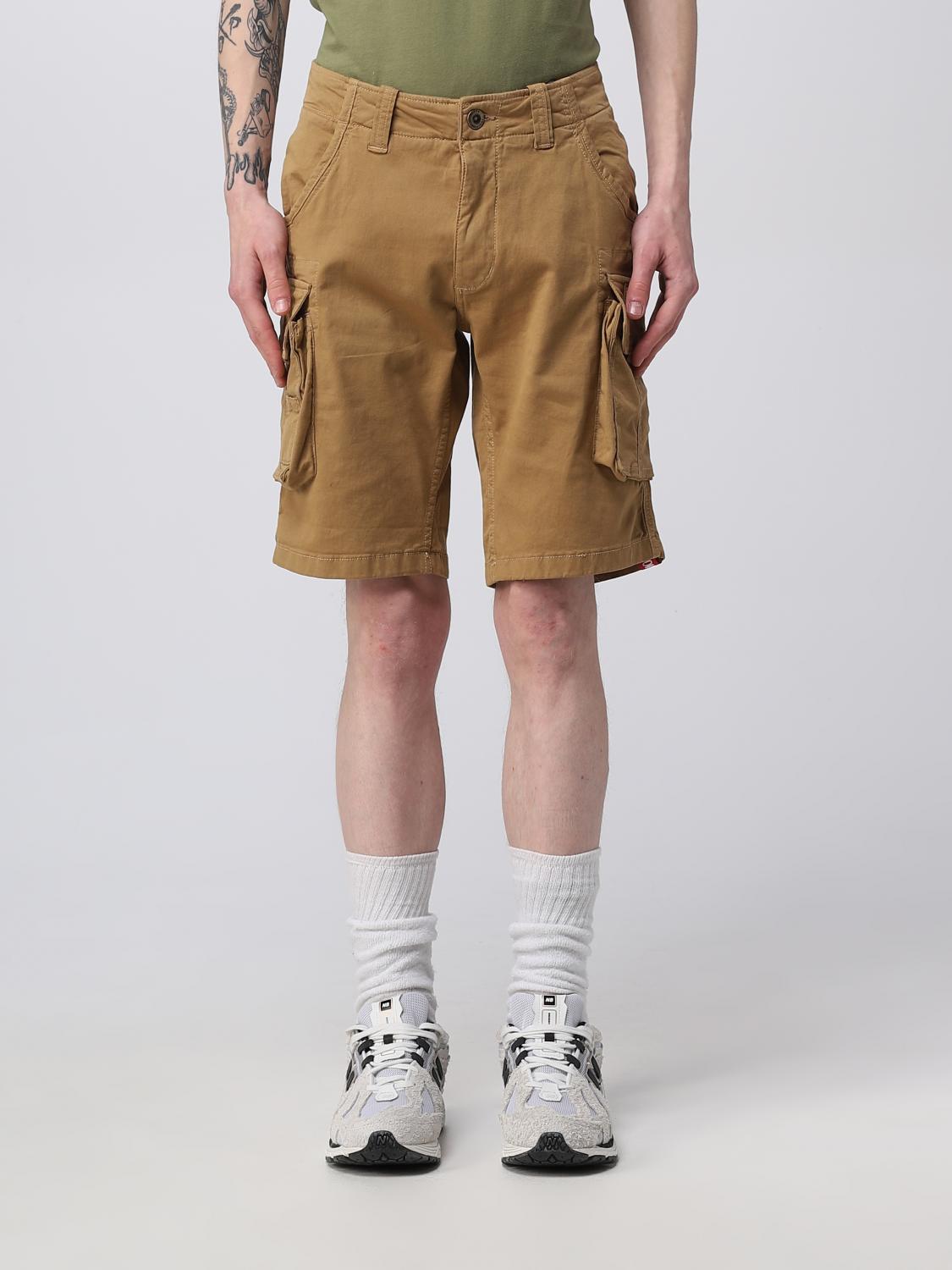 ALPHA INDUSTRIES SHORTS: Short men Alpha Industries, Beige - Img 1