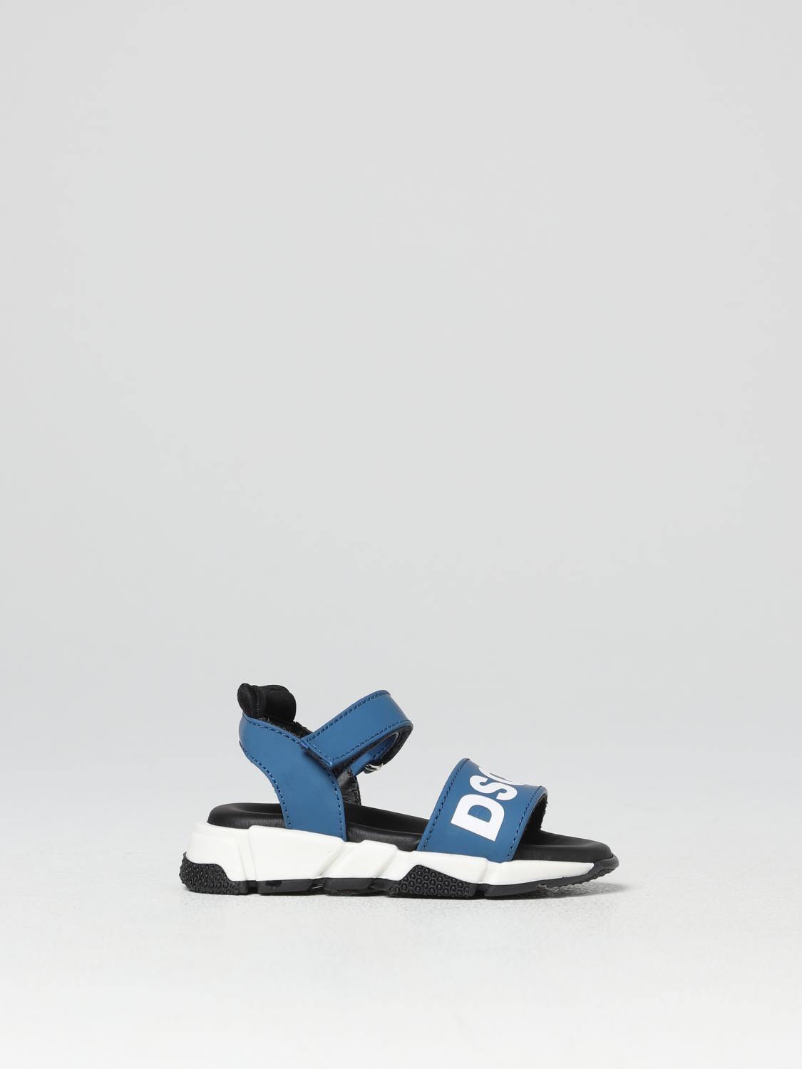 DSQUARED2 CHAUSSURES: Chaussures enfant Dsquared2 Junior, Bleu - Img 1