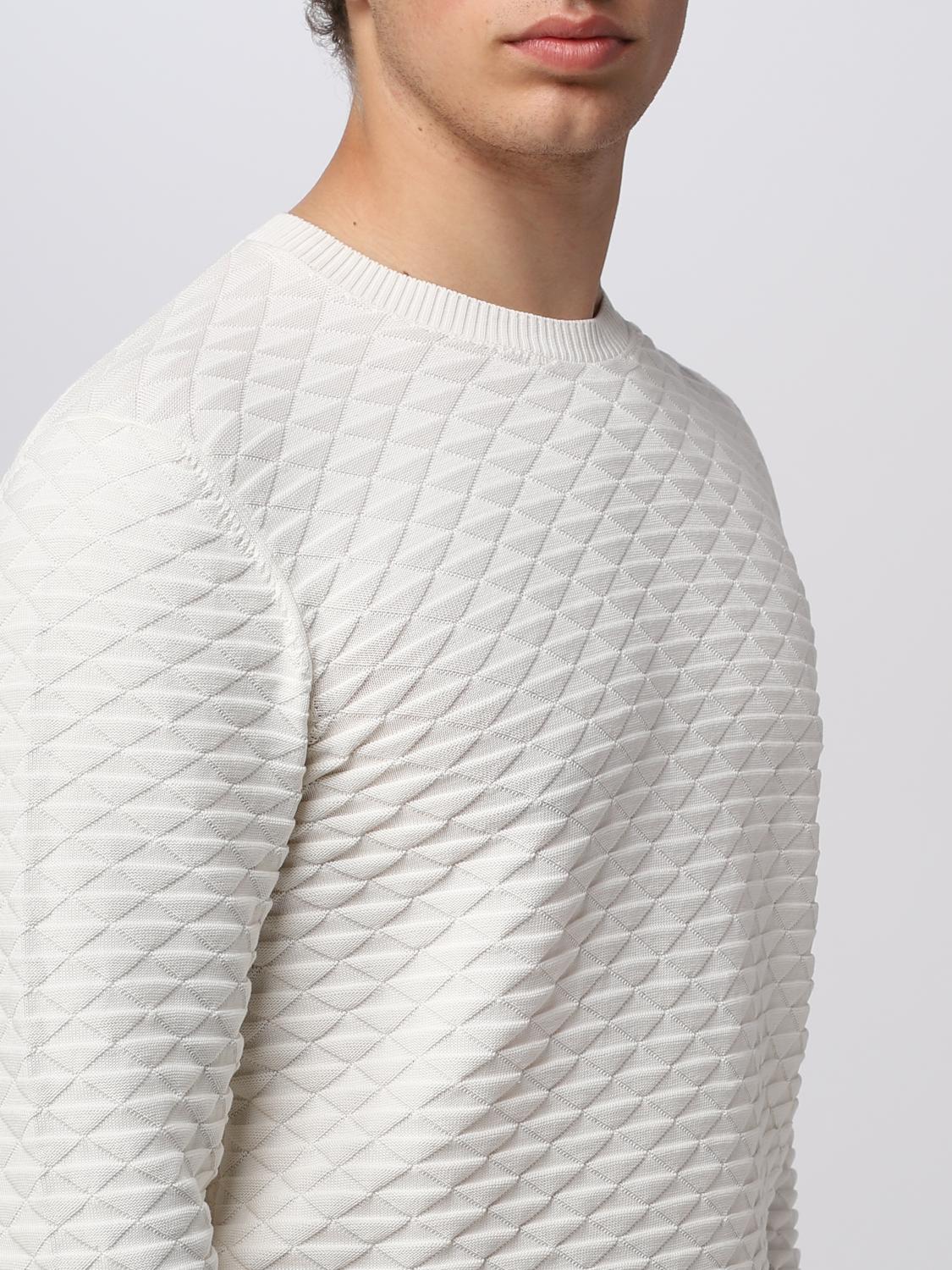 DRUMOHR PULLOVER: Pullover herren Drumohr, Weiß - Img 3