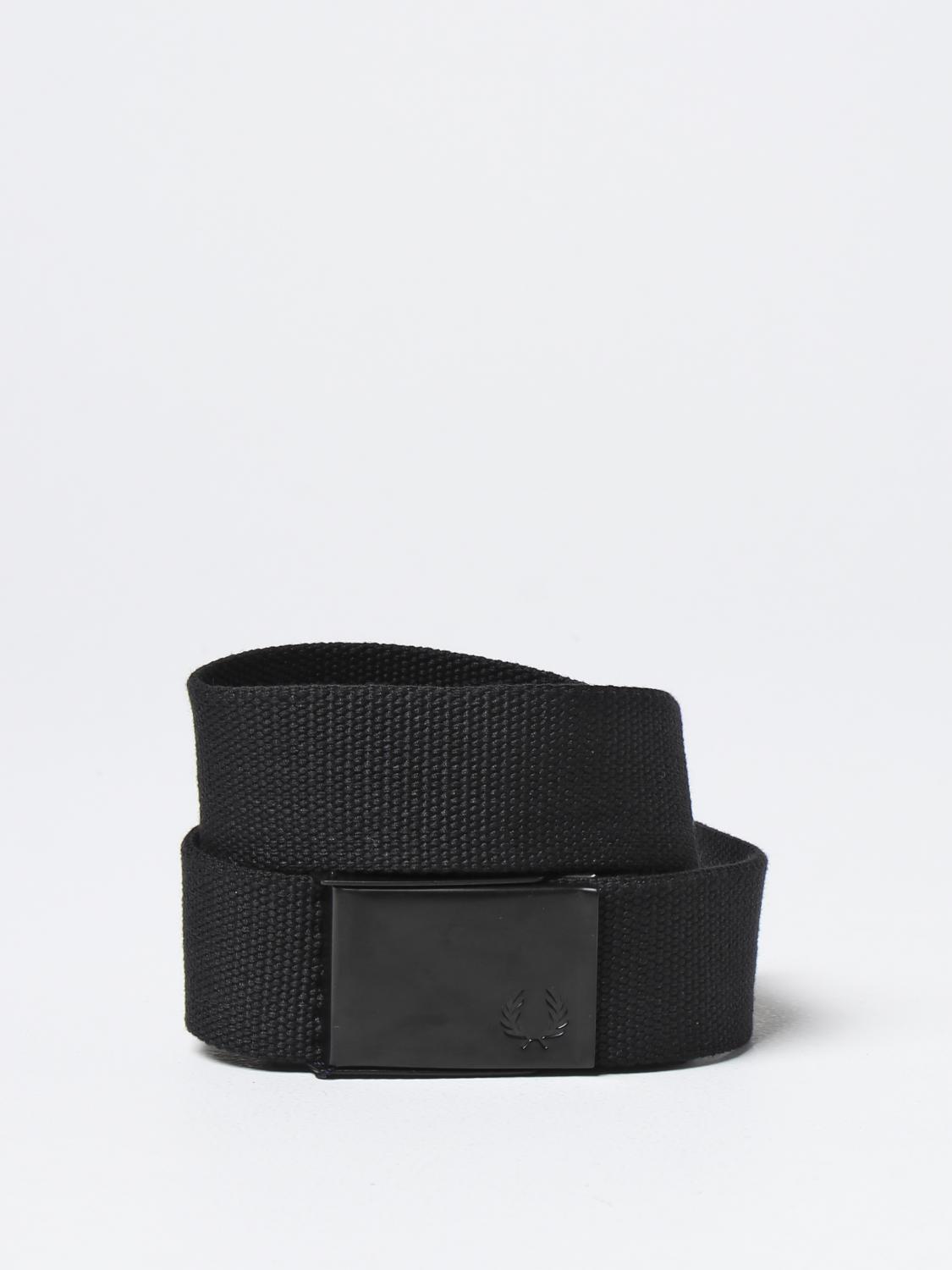 FRED PERRY: Belt men - Black | Fred Perry belt BT4412 online