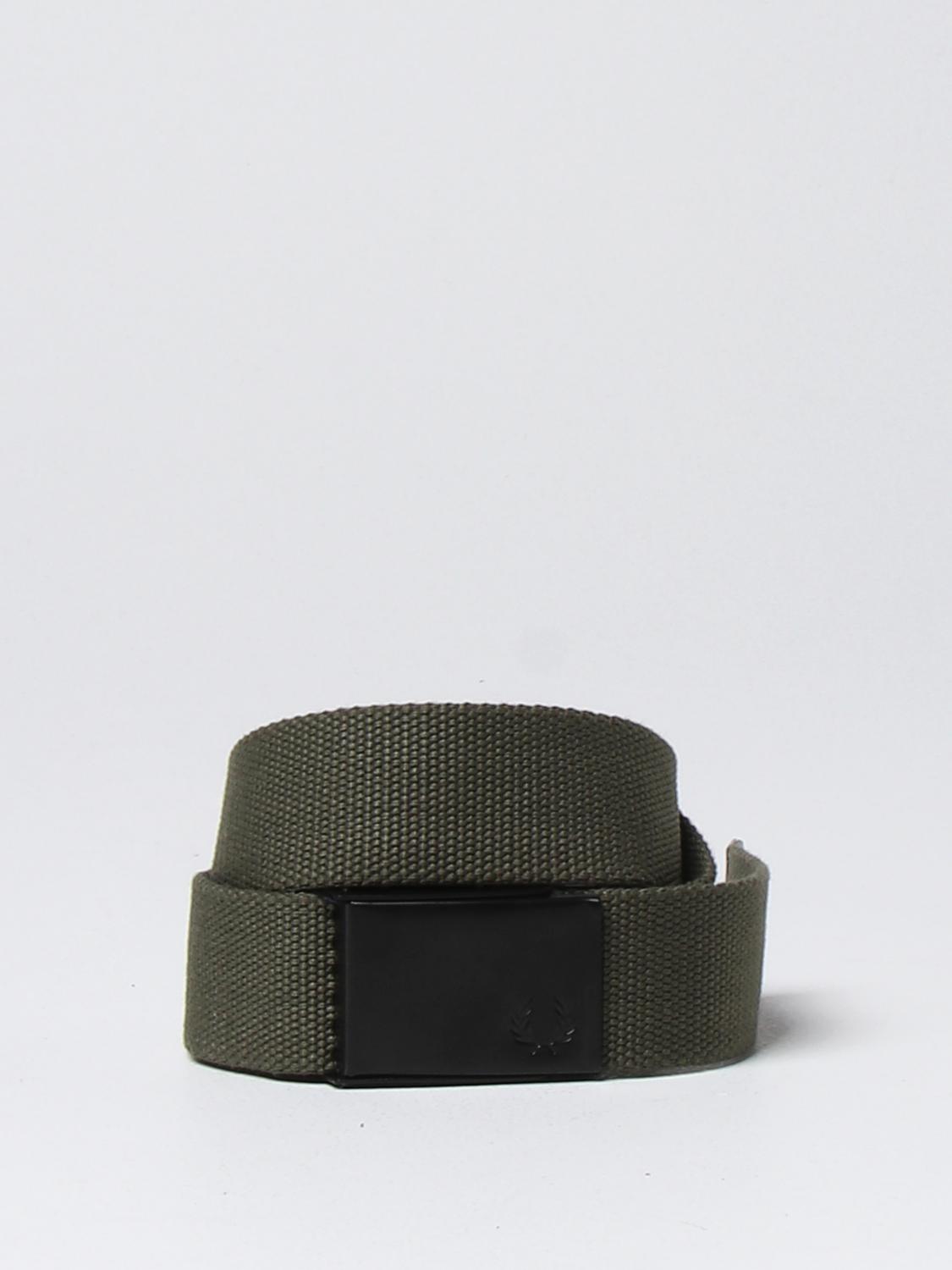 FRED PERRY 벨트: 벨트 남성 Fred Perry, 그린 - Img 1