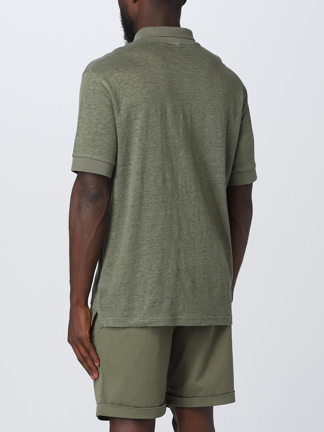 SUN 68 POLO SHIRT: Polo shirt men Sun 68, Military - Img 2