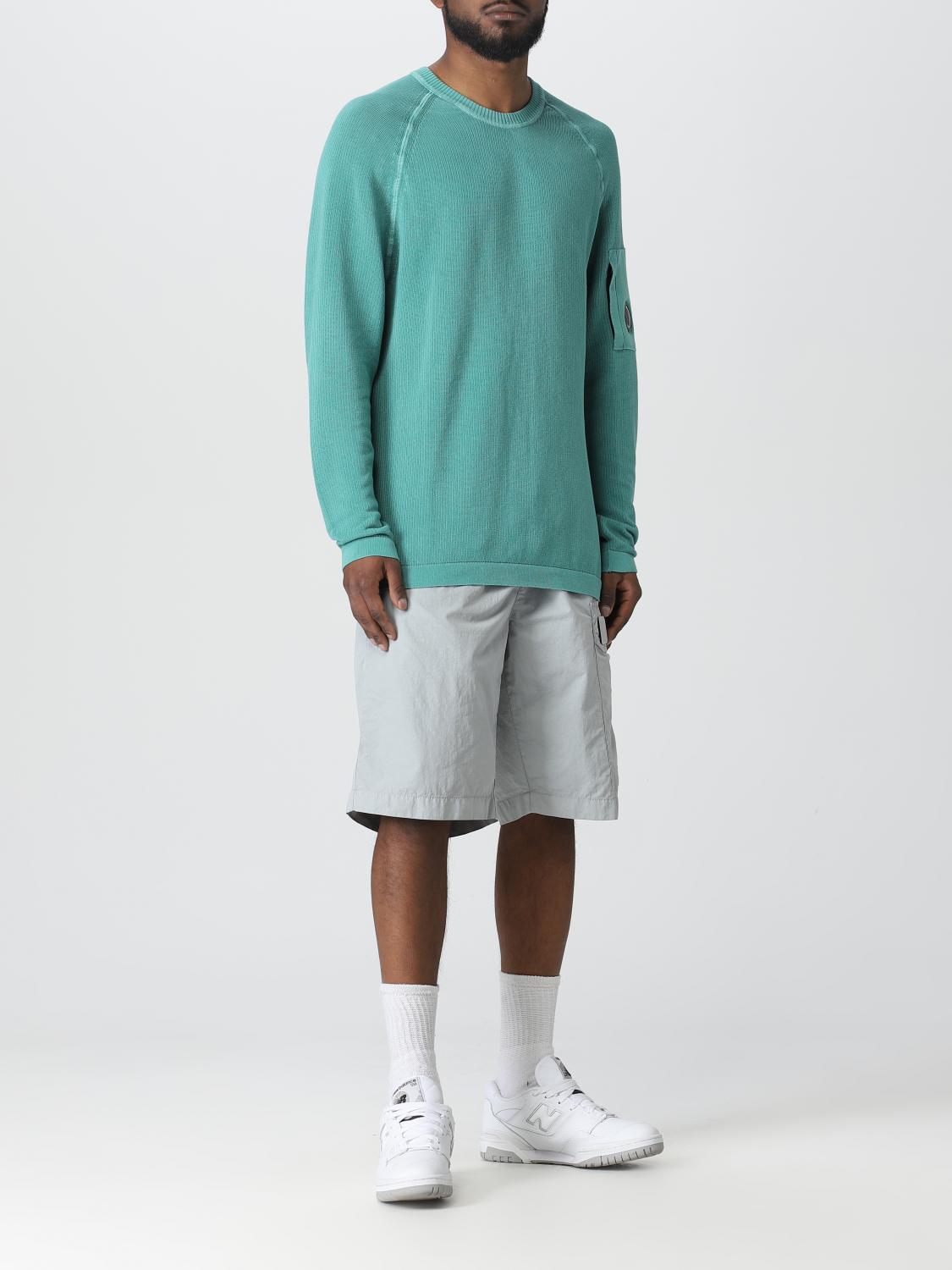 C.P. COMPANY MAGLIA: Maglia C.P. Company in cotone, Acqua - Img 2