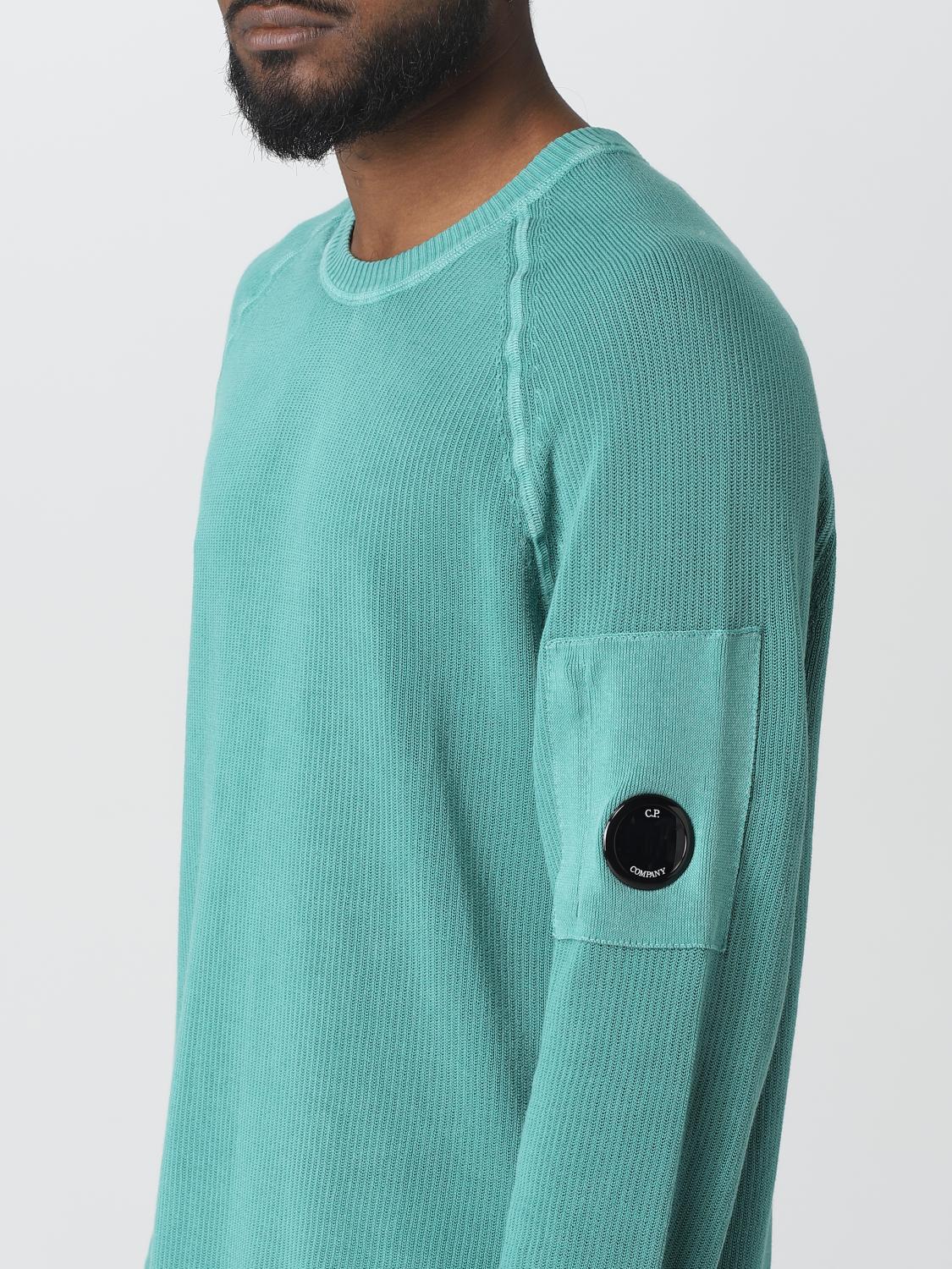 C.P. COMPANY MAGLIA: Maglia C.P. Company in cotone, Acqua - Img 4