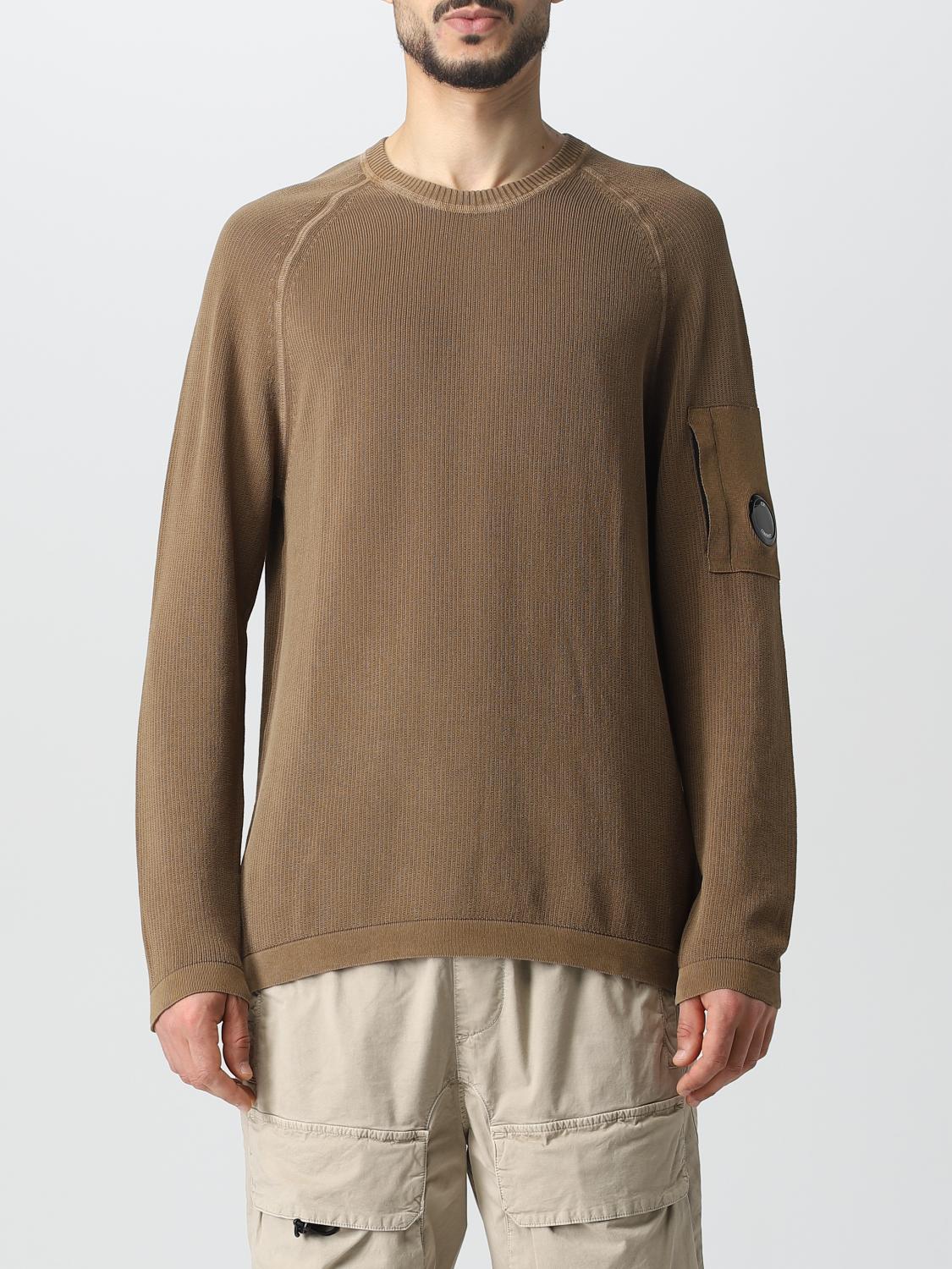 C.P. COMPANY MAGLIA: Maglia C.P. Company in cotone, Beige - Img 1
