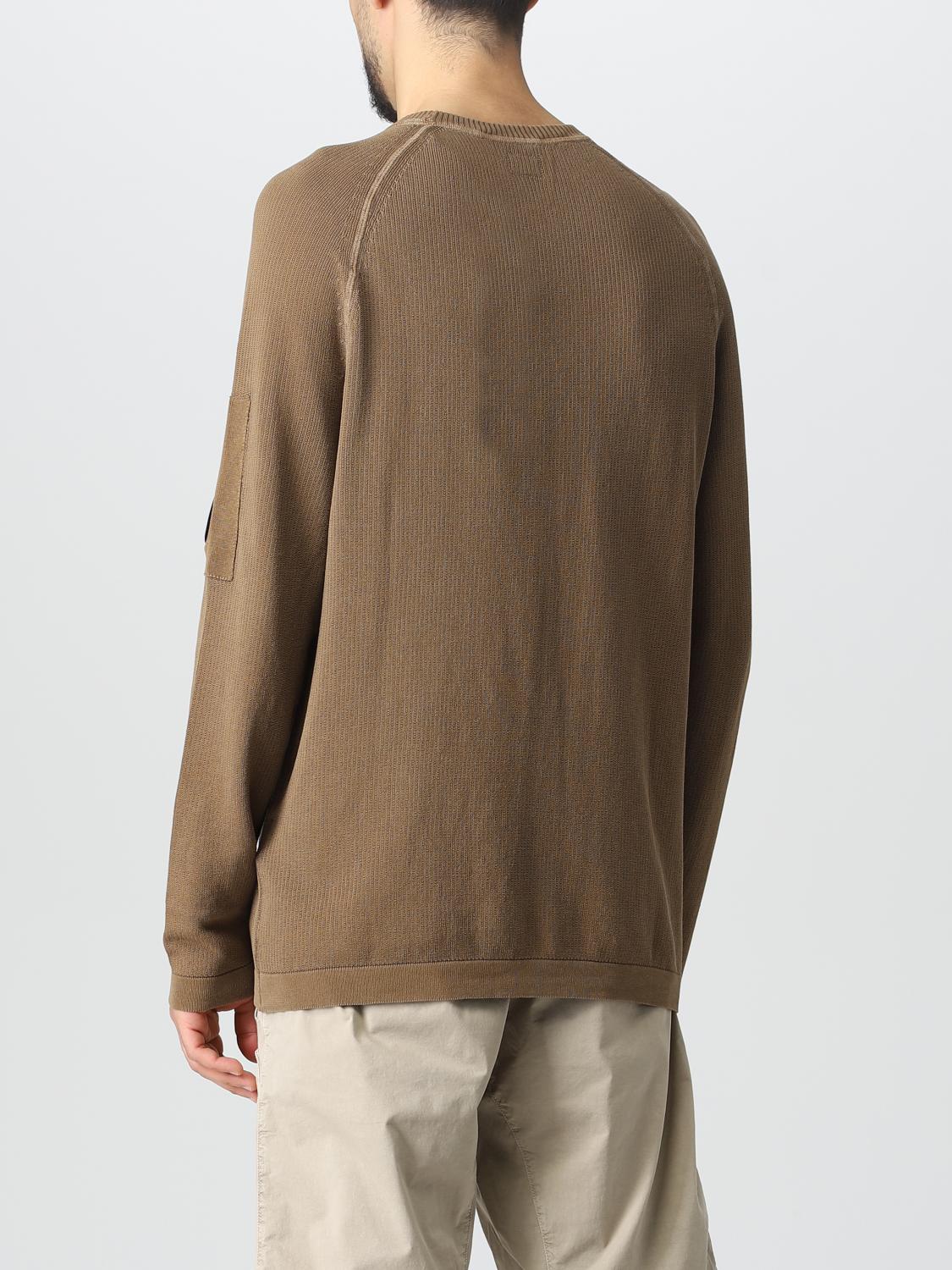 C.P. COMPANY MAGLIA: Maglia C.P. Company in cotone, Beige - Img 3