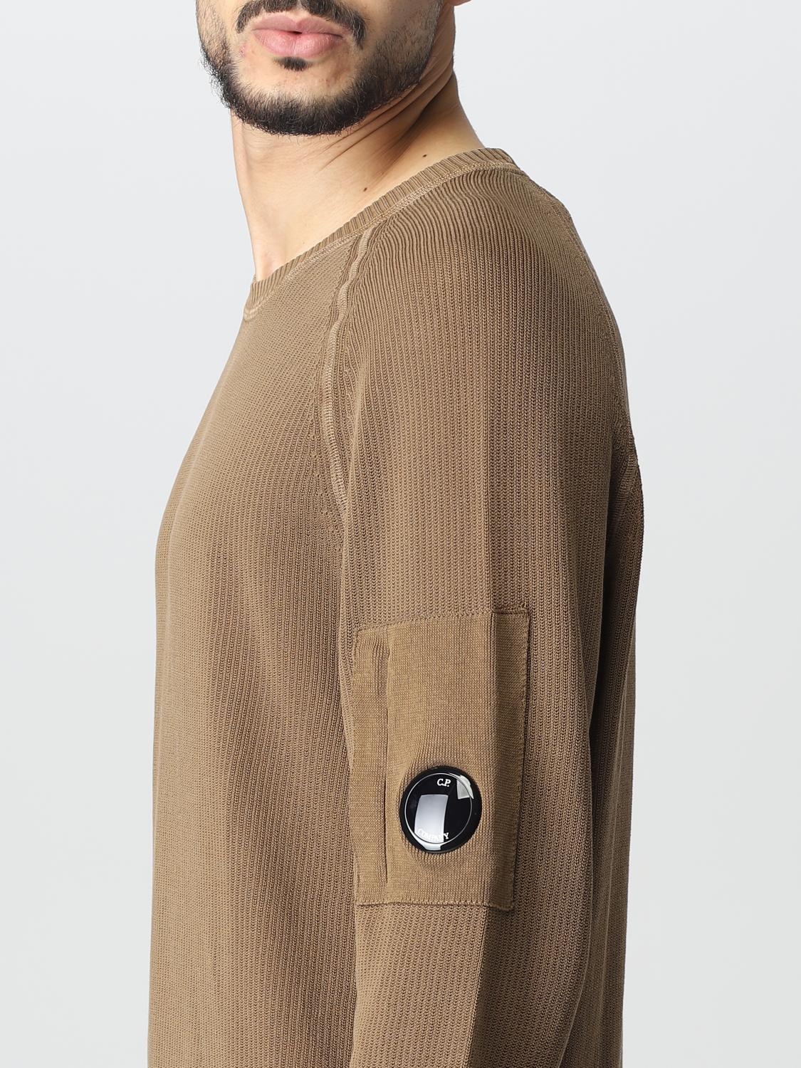 C.P. COMPANY MAGLIA: Maglia C.P. Company in cotone, Beige - Img 4