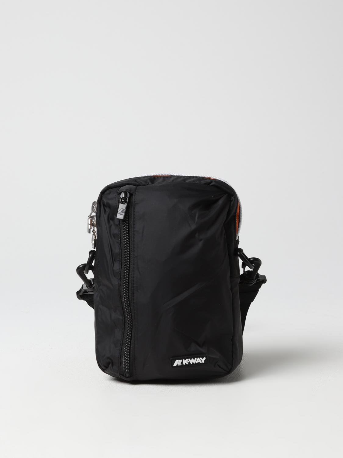 K-WAY SHOULDER BAG: Bags men K-way, Black - Img 1