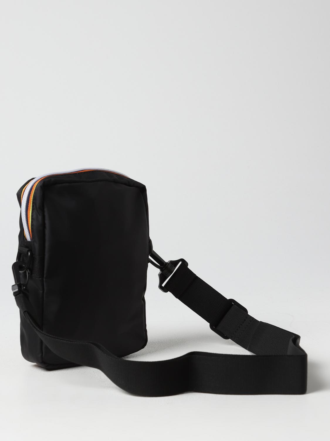 K-WAY SHOULDER BAG: Bags men K-way, Black - Img 2