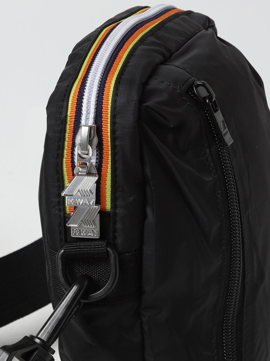 K-WAY SHOULDER BAG: Bags men K-way, Black - Img 3