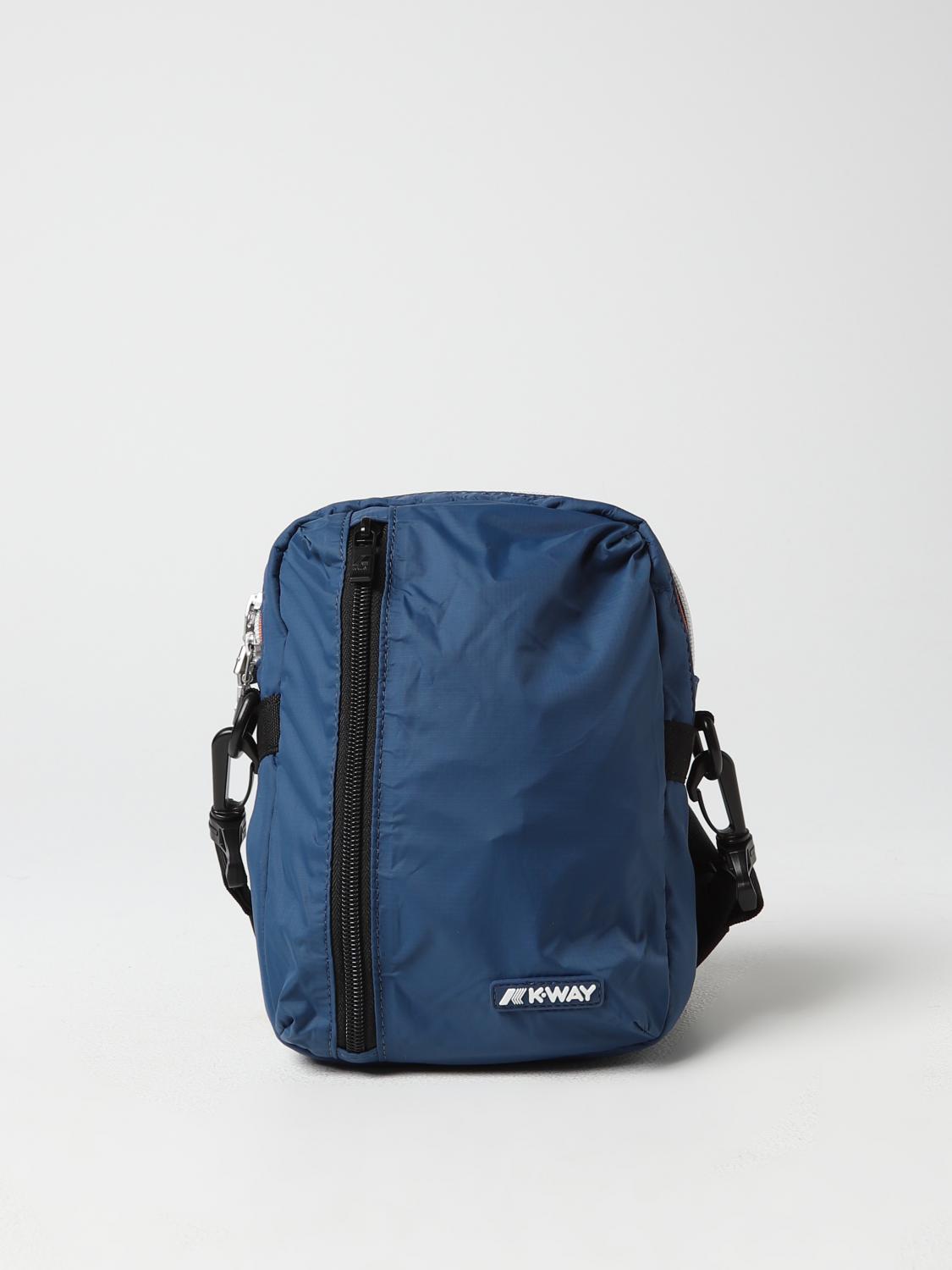 K-WAY UMHÄNGETASCHE: Tasche herren K-way, Blau - Img 1