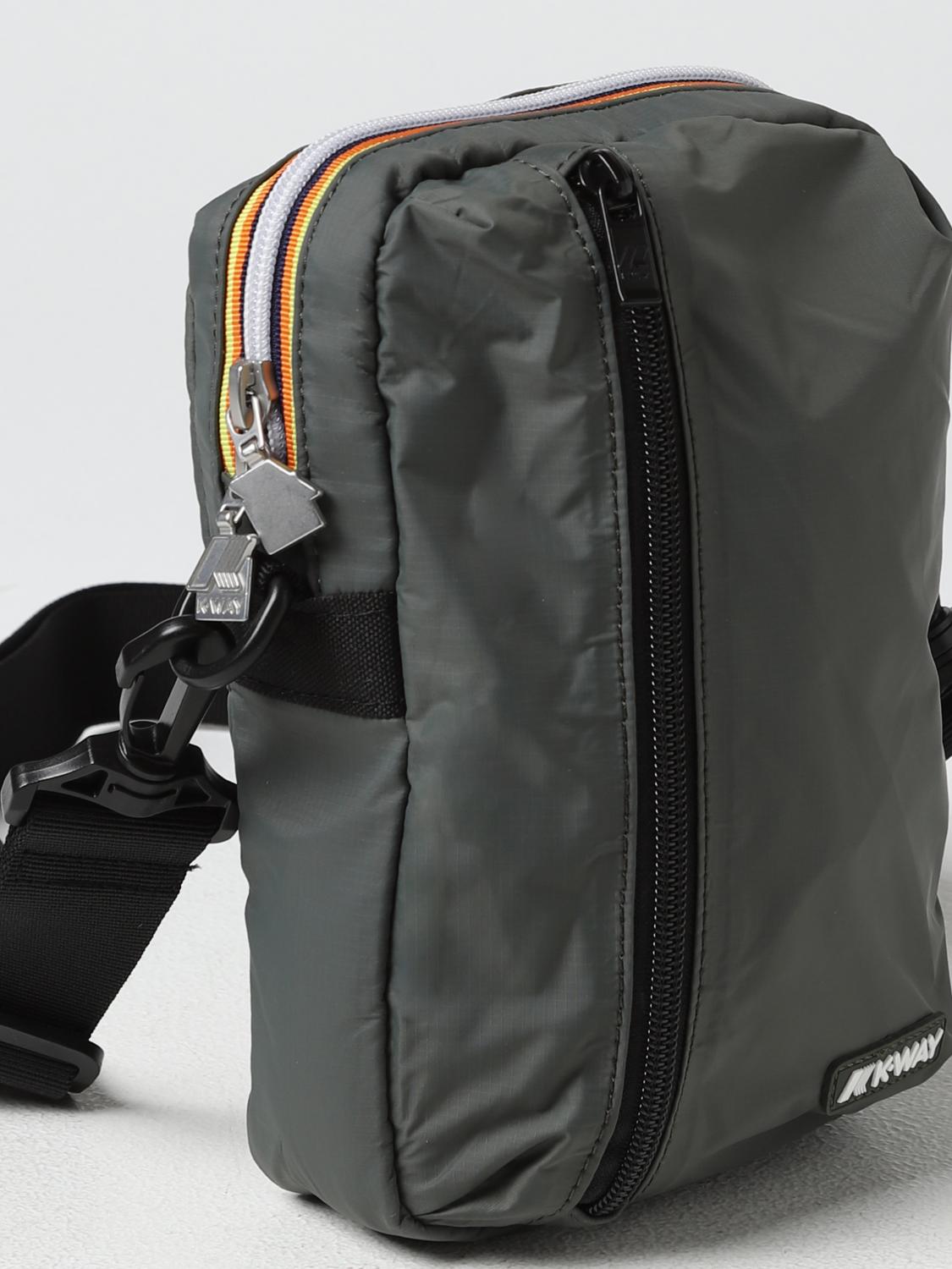 K-WAY SHOULDER BAG: Bags men K-way, Green - Img 3
