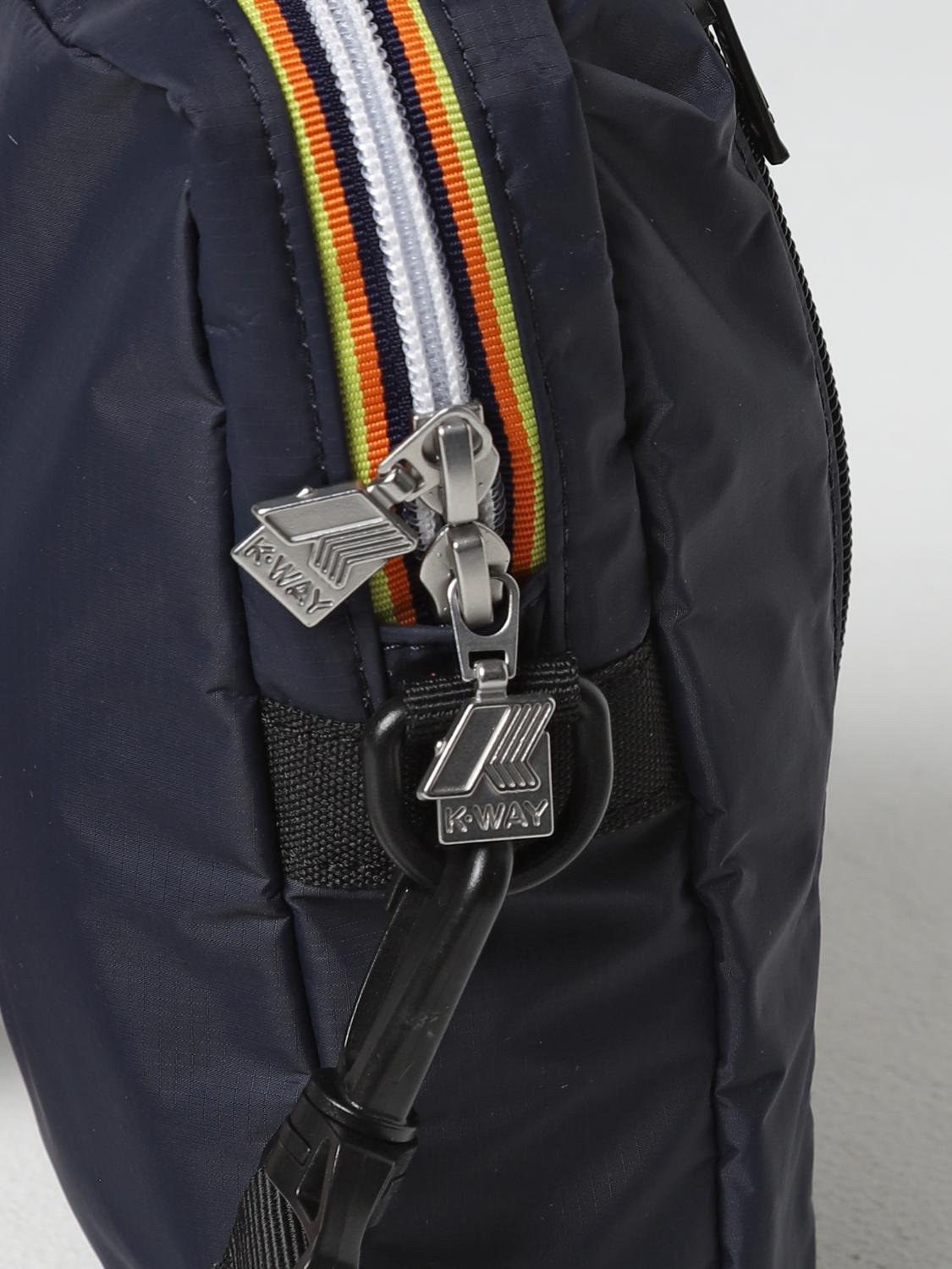 K-WAY UMHÄNGETASCHE: Tasche herren K-way, Blau 1 - Img 3