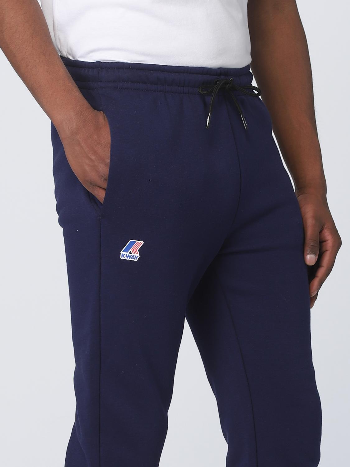 K-WAY PANTS: Pants men K-way, Blue - Img 3