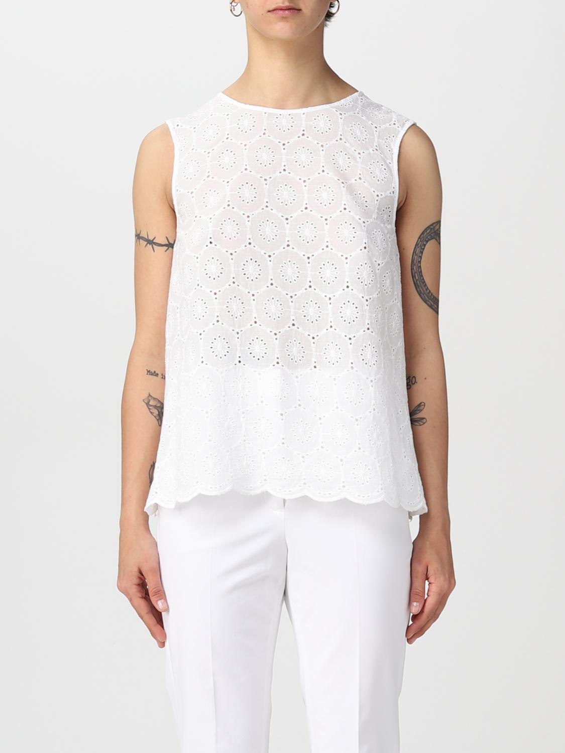 SLOWEAR TOP: Top femme Slower, Blanc - Img 1