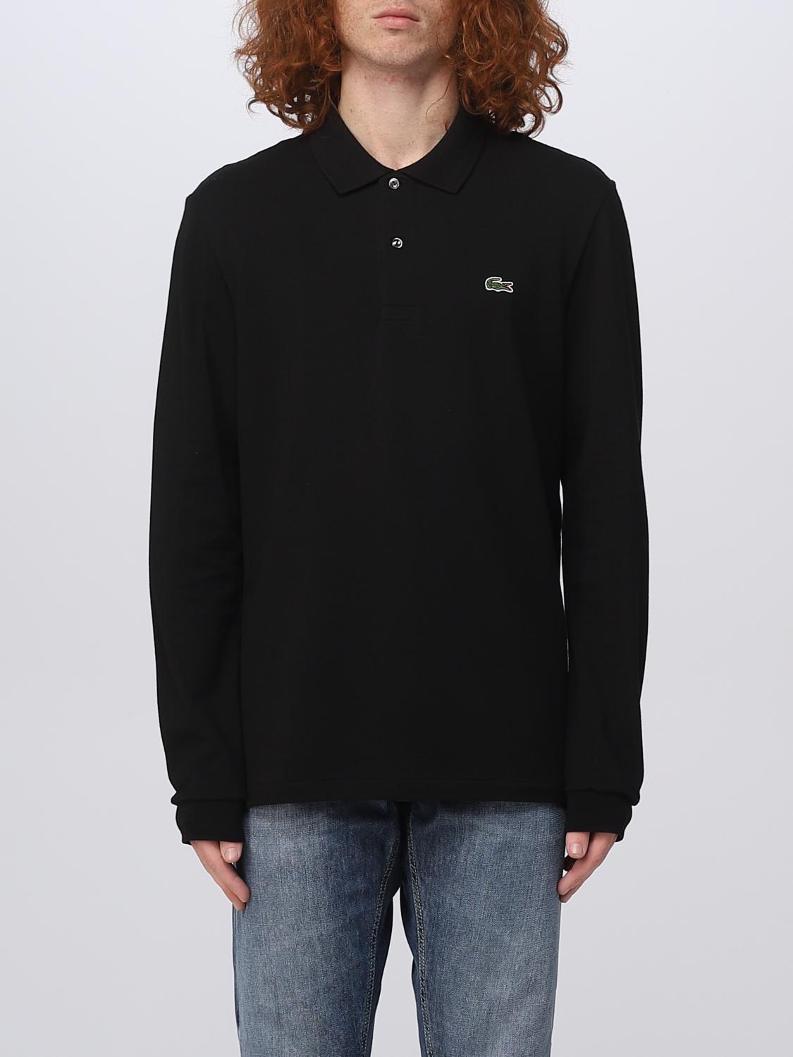 LACOSTE POLO SHIRT: Polo shirt men Lacoste, Black - Img 1