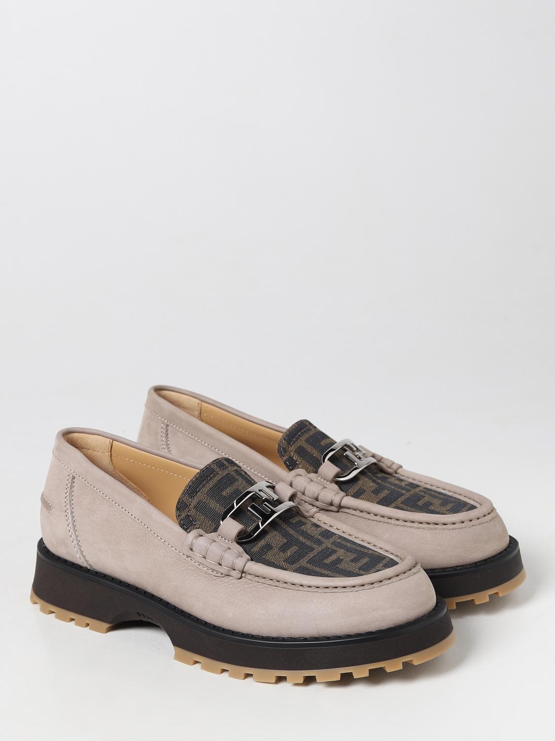 FENDI MOKASSINS: Mokassins herren Fendi, Beige - Img 2