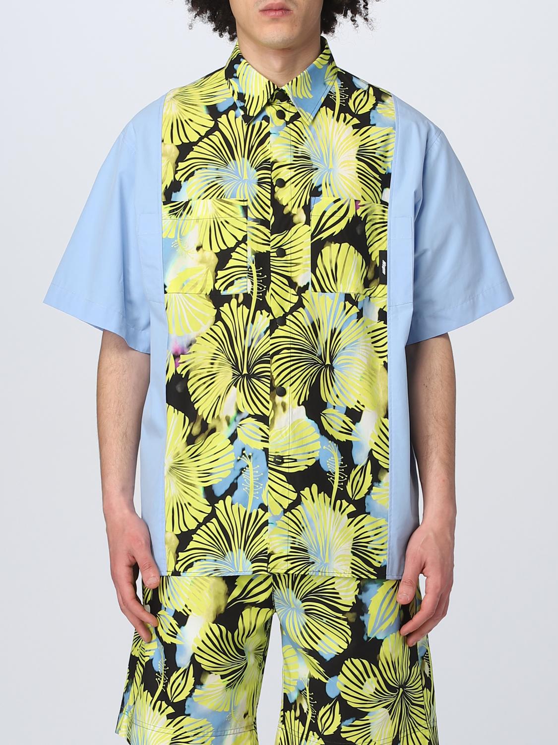 msgm - Man - Beige - Shirt main image 1
