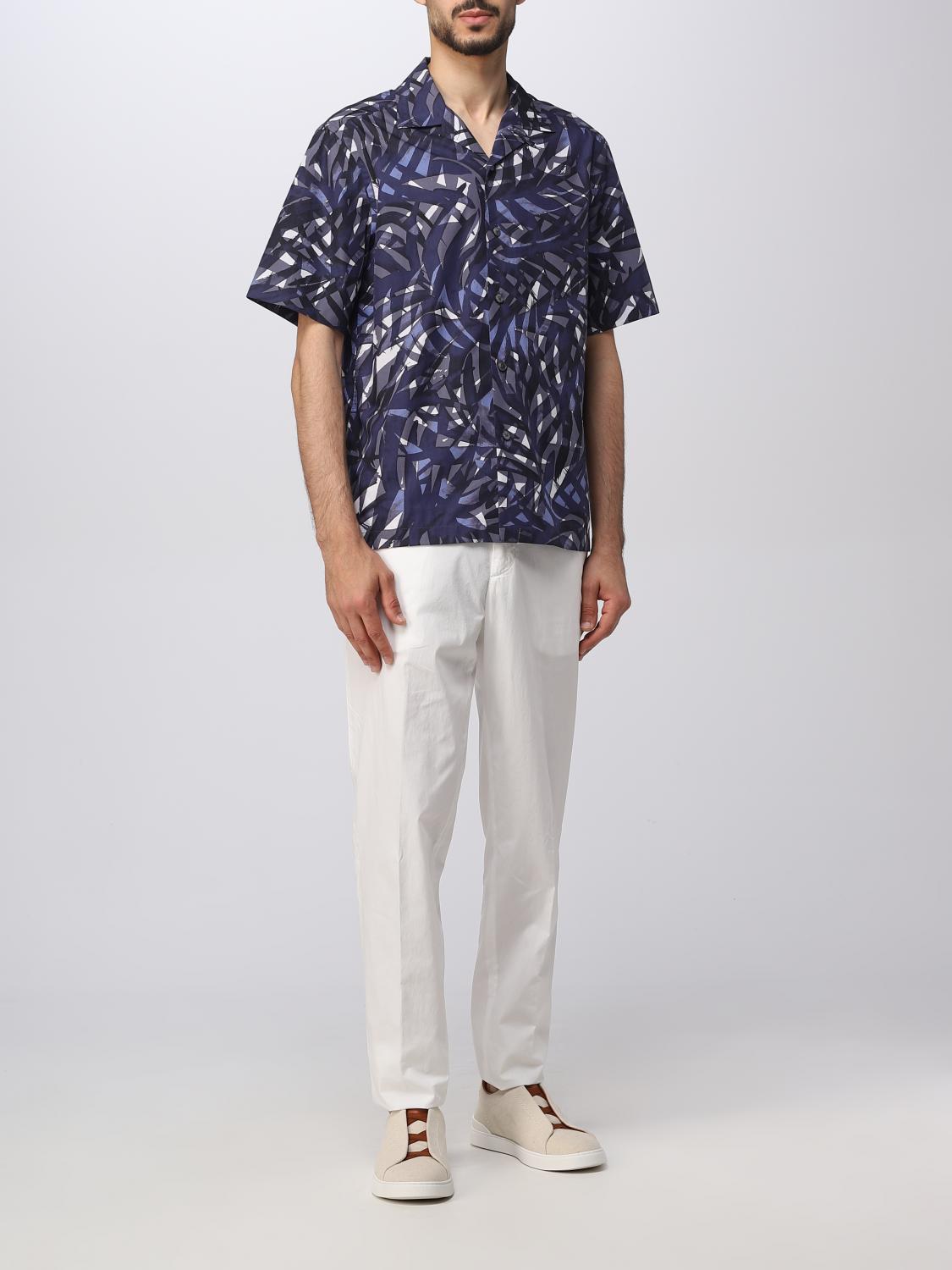 ZEGNA CAMICIA: Camicia uomo Zegna, Blue - Img 2