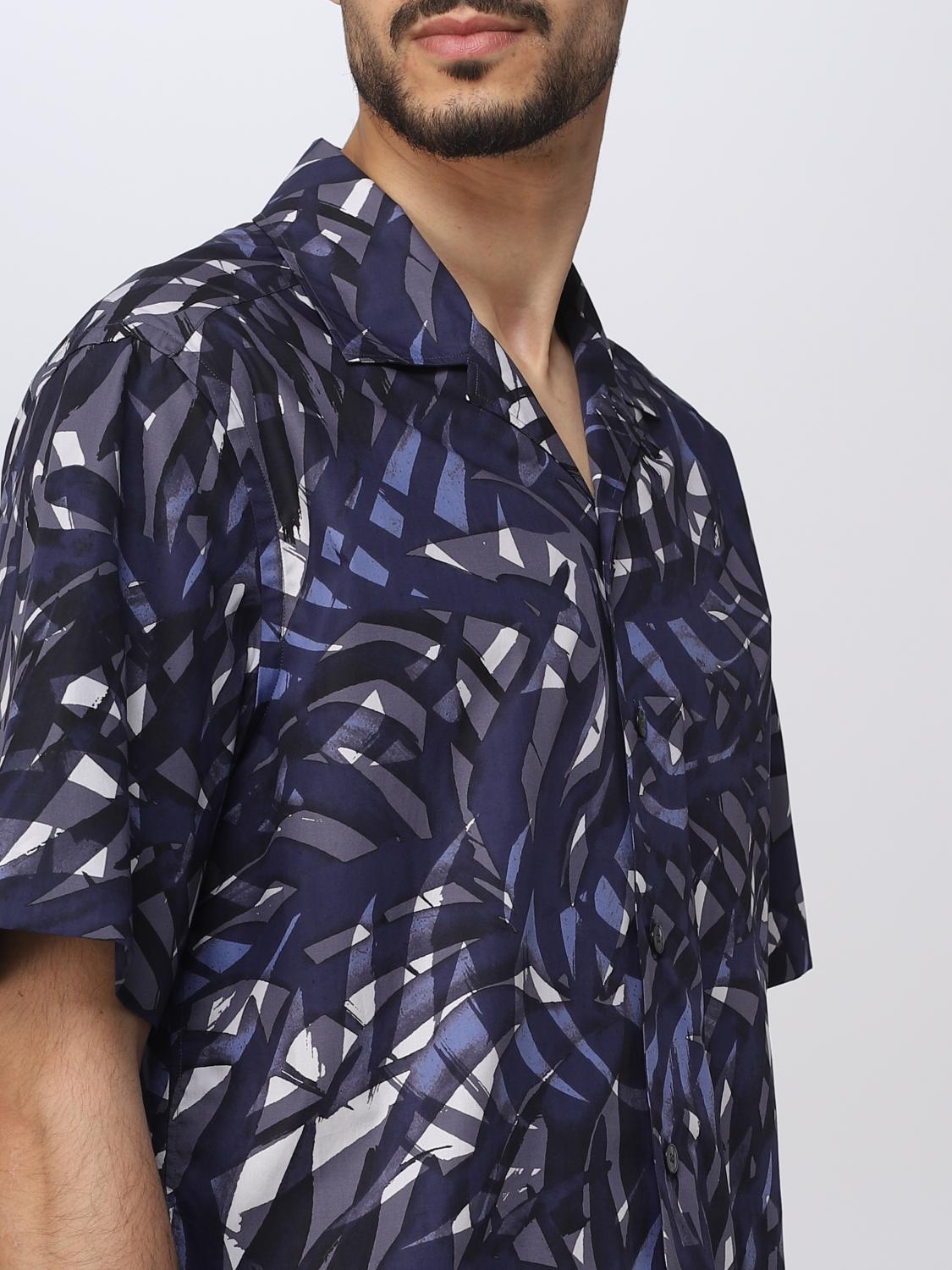ZEGNA CAMICIA: Camicia uomo Zegna, Blue - Img 5