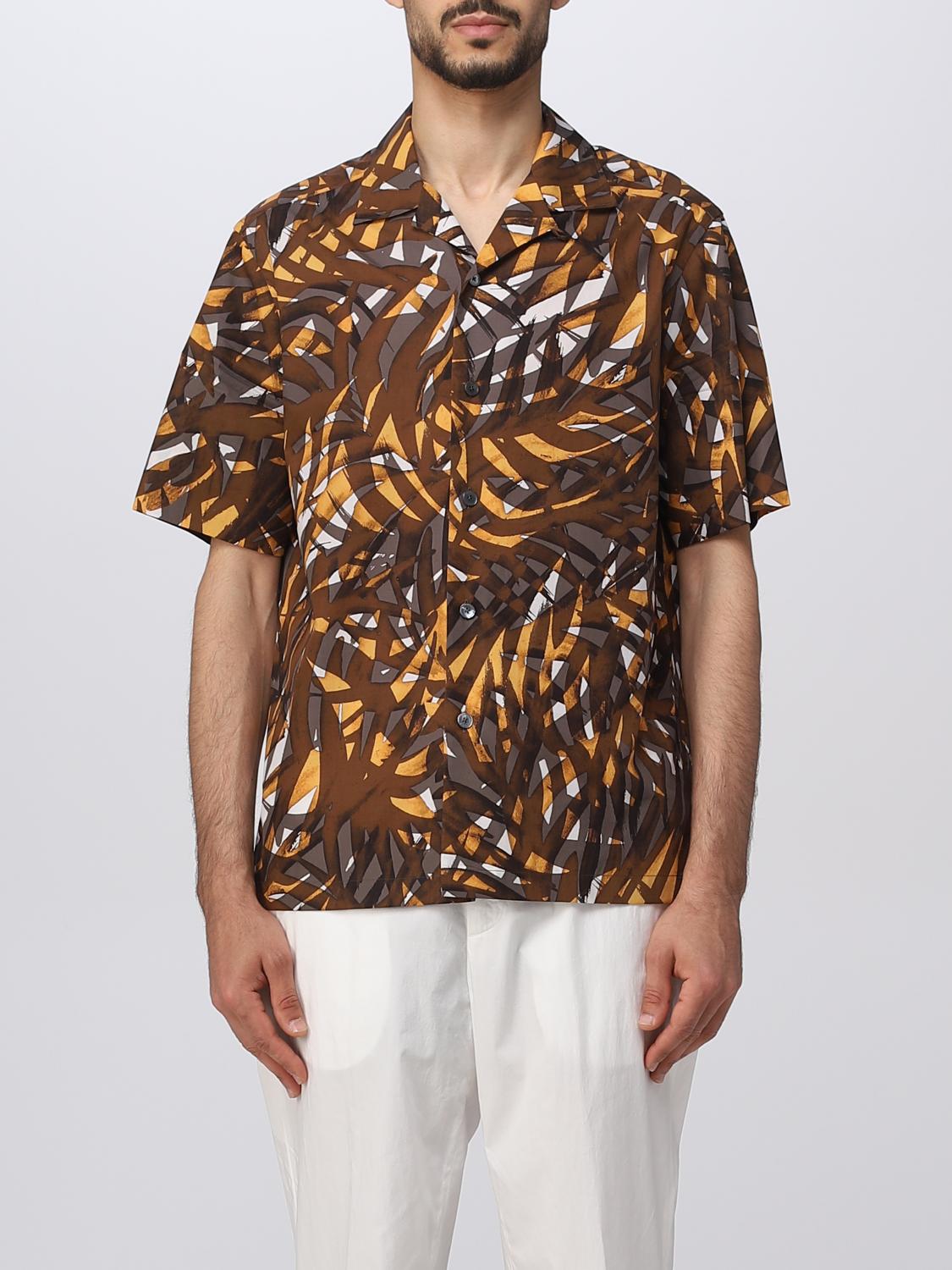 ZEGNA CAMICIA: Camicia uomo Zegna, Marrone - Img 1