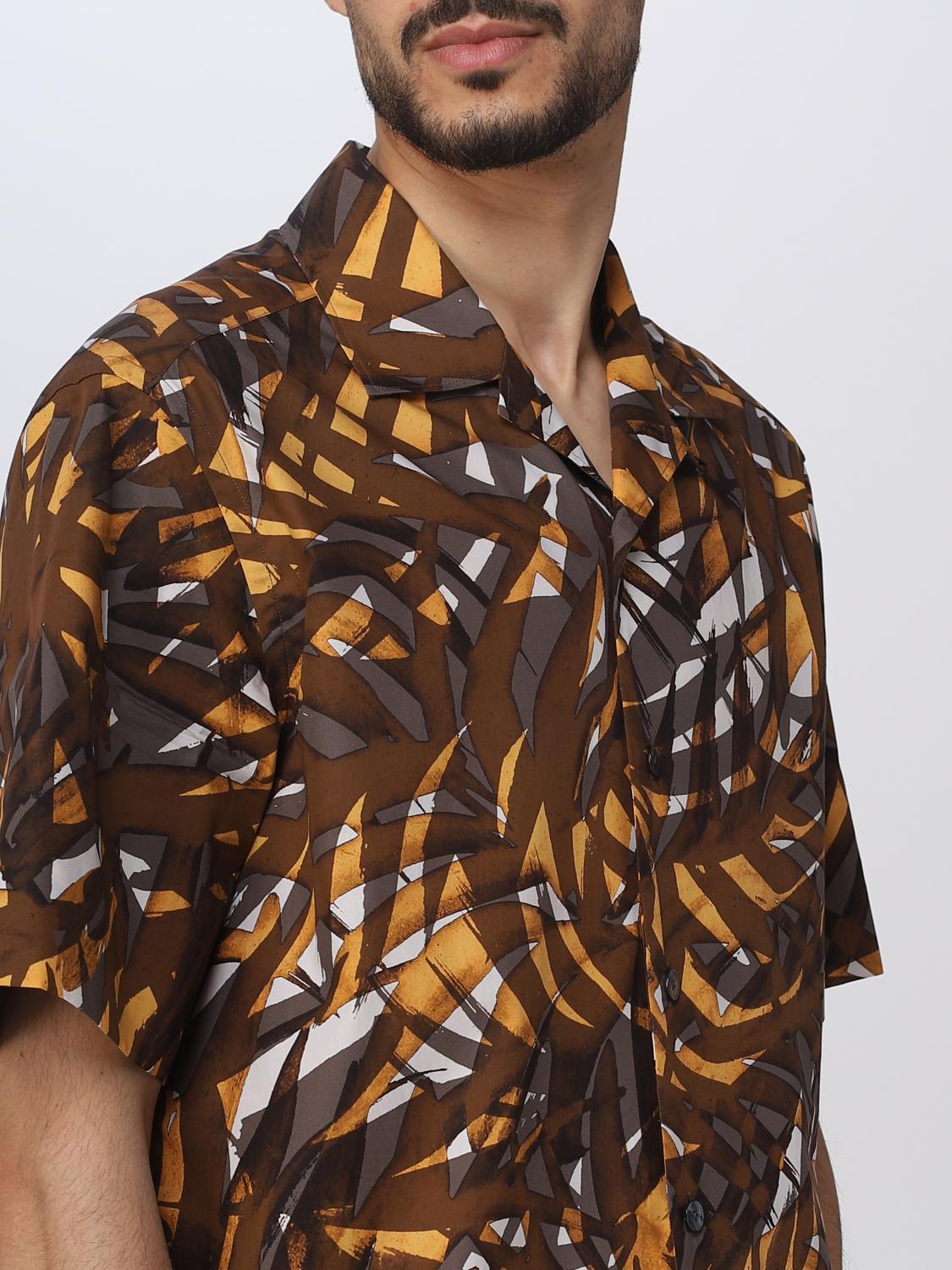 ZEGNA CAMICIA: Camicia uomo Zegna, Marrone - Img 5
