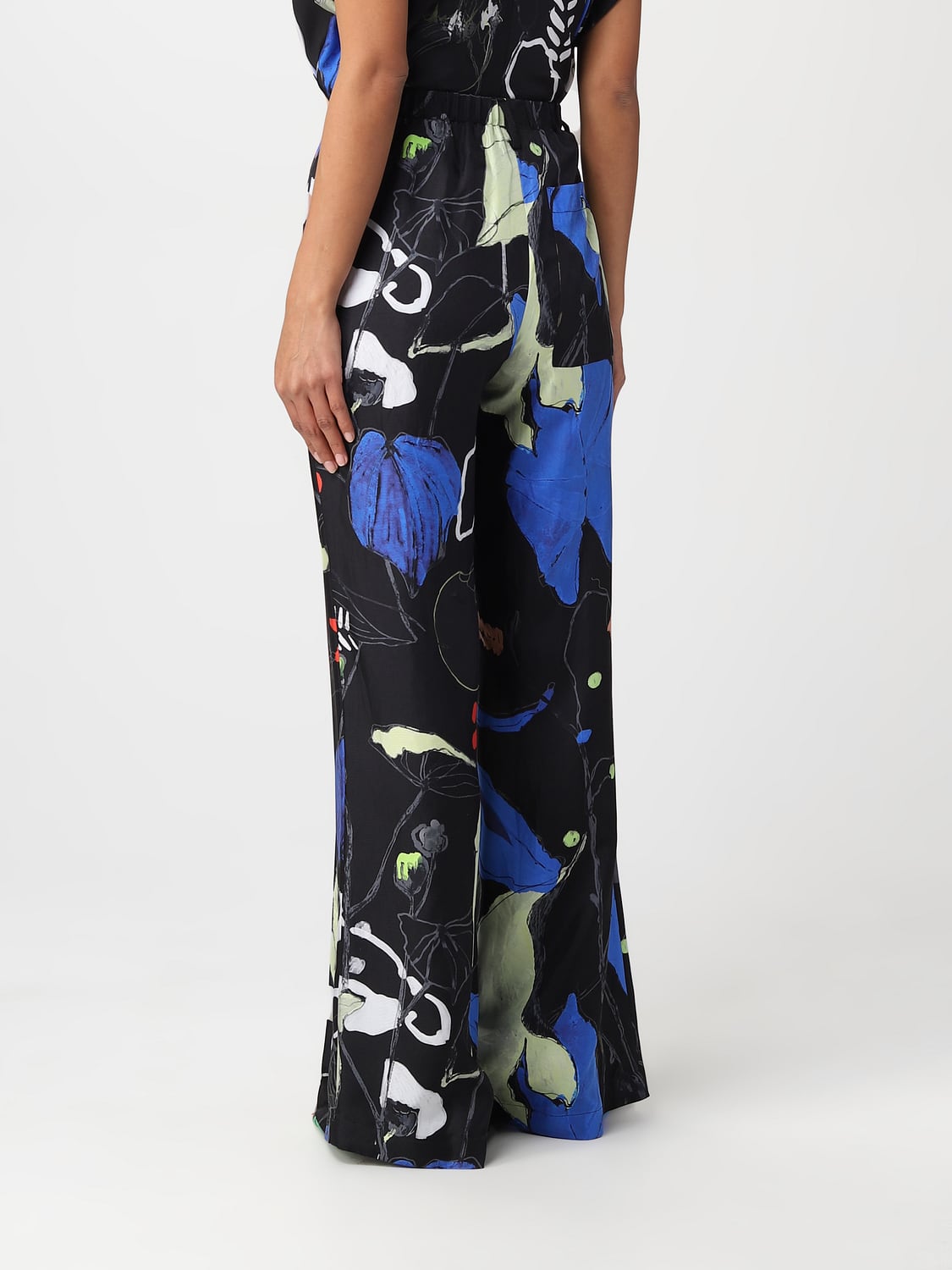 ALYSI PANTS: Pants woman Alysi, Black - Img 3