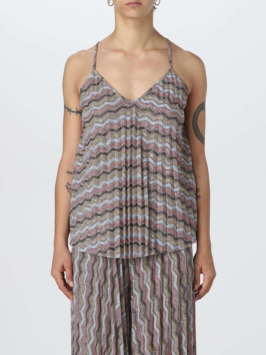 KAOS TOP: Top woman Kaos, Gnawed Blue - Img 1