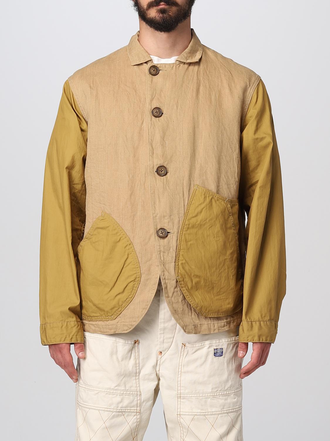 KAPITAL PANTS: Pants men Kapital, Beige - Img 1