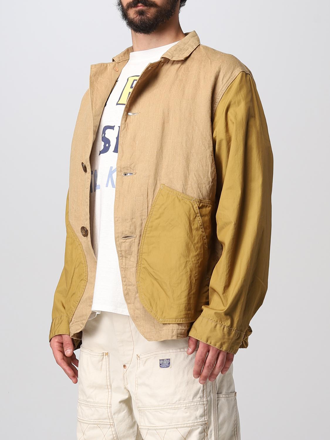 KAPITAL PANTS: Pants men Kapital, Beige - Img 4