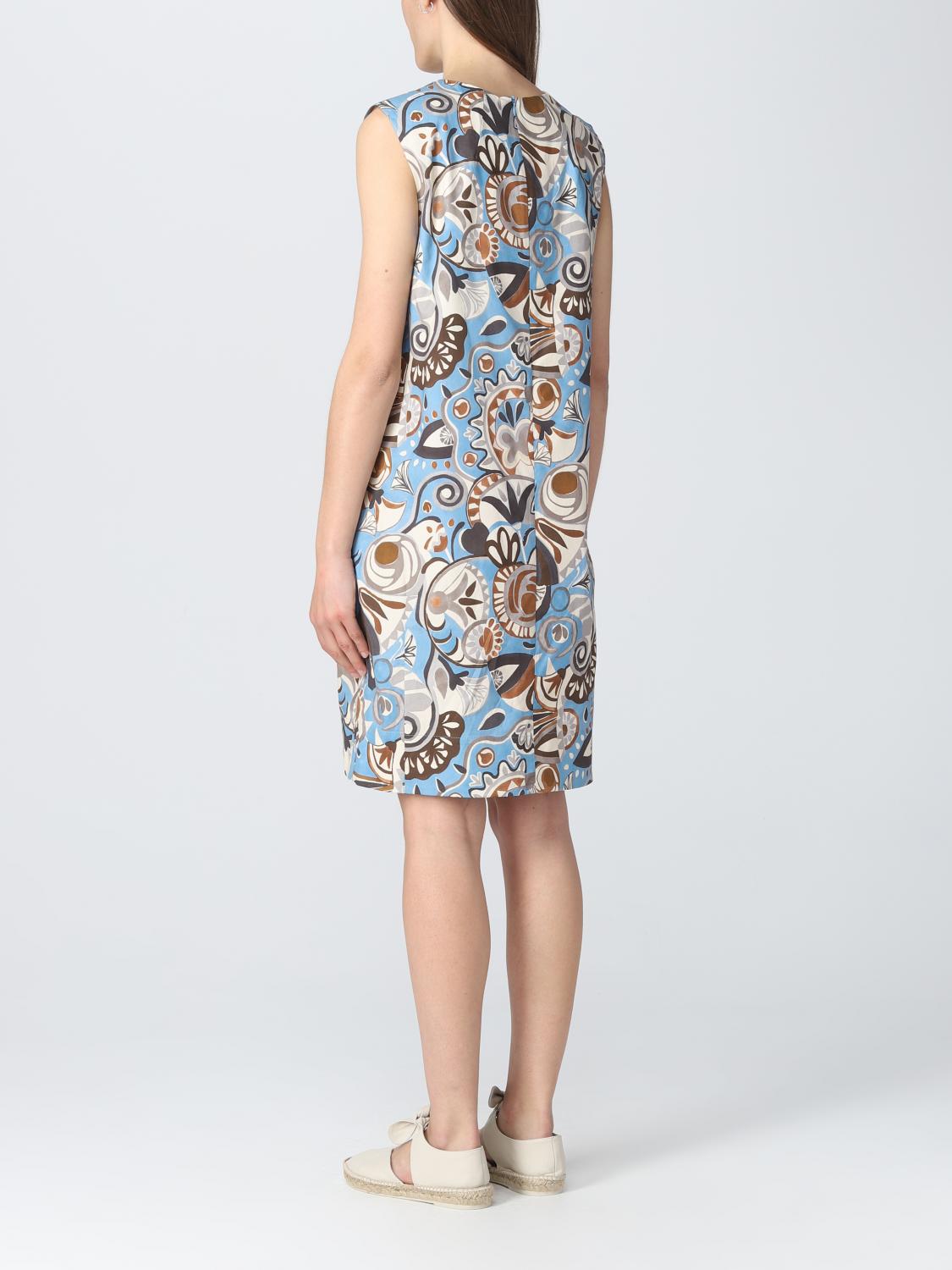 mae☆deres&MaxMara Belted denim dress, navy | Weekend Max Mara