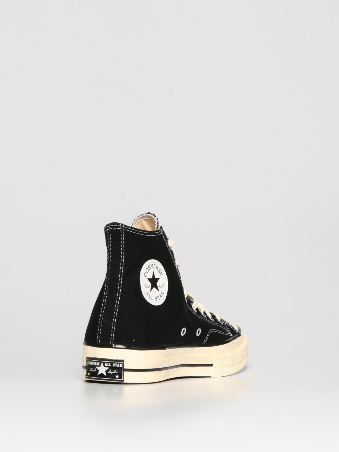 CONVERSE SNEAKERS: Sneakers Chuck 70 Converse in canvas, Nero - Img 3