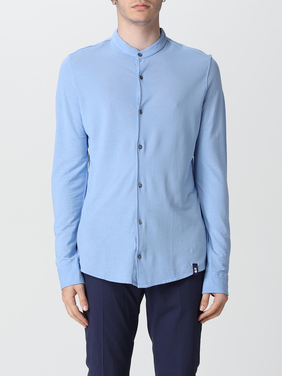 DRUMOHR CAMICIA: Camicia Drumohr in cotone, Azzurro - Img 1