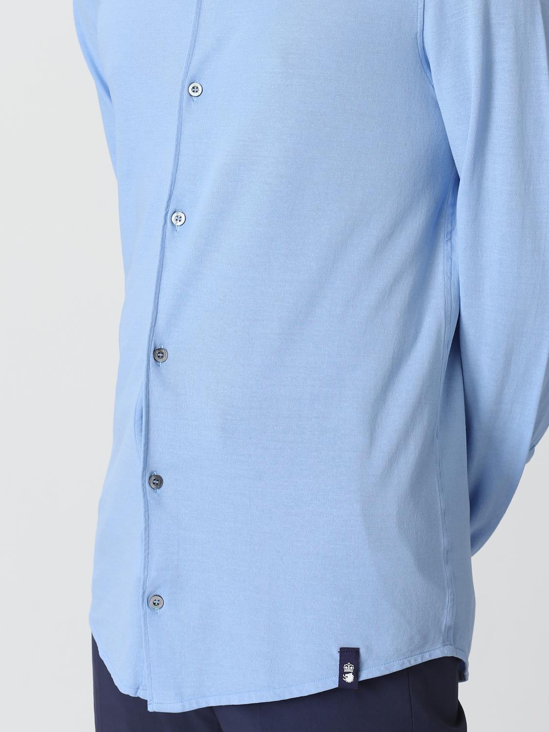 DRUMOHR CAMICIA: Camicia Drumohr in cotone, Azzurro - Img 3