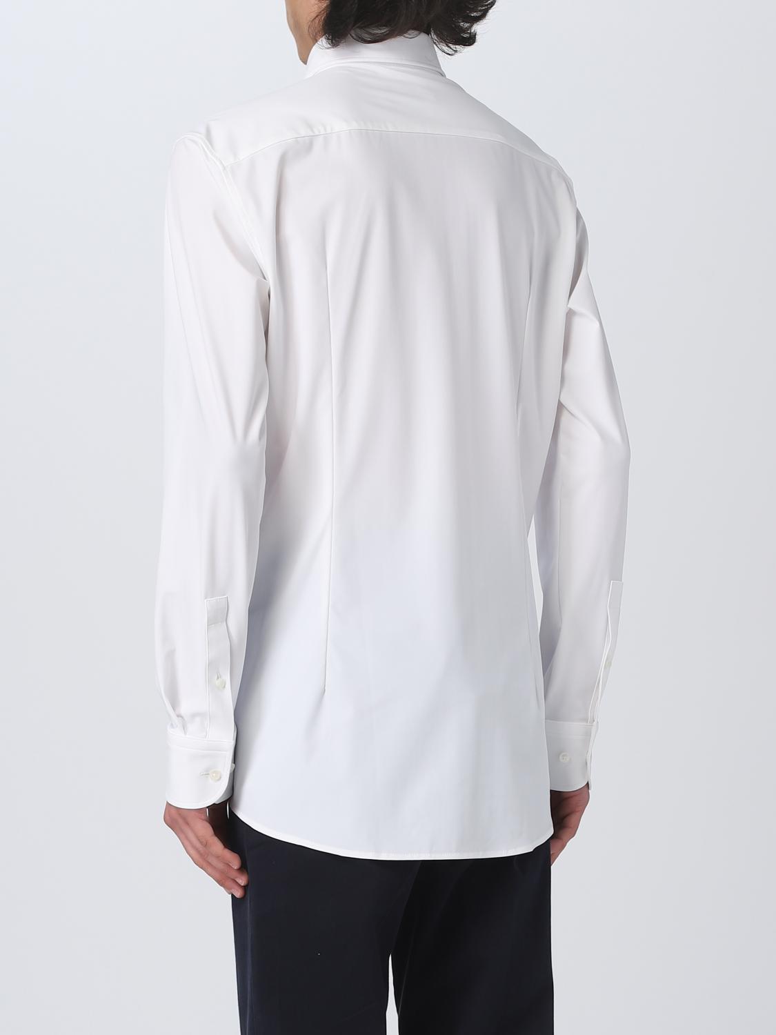 BOSS CAMICIA: Camicia Boss in jersey stretch, Celeste - Img 2